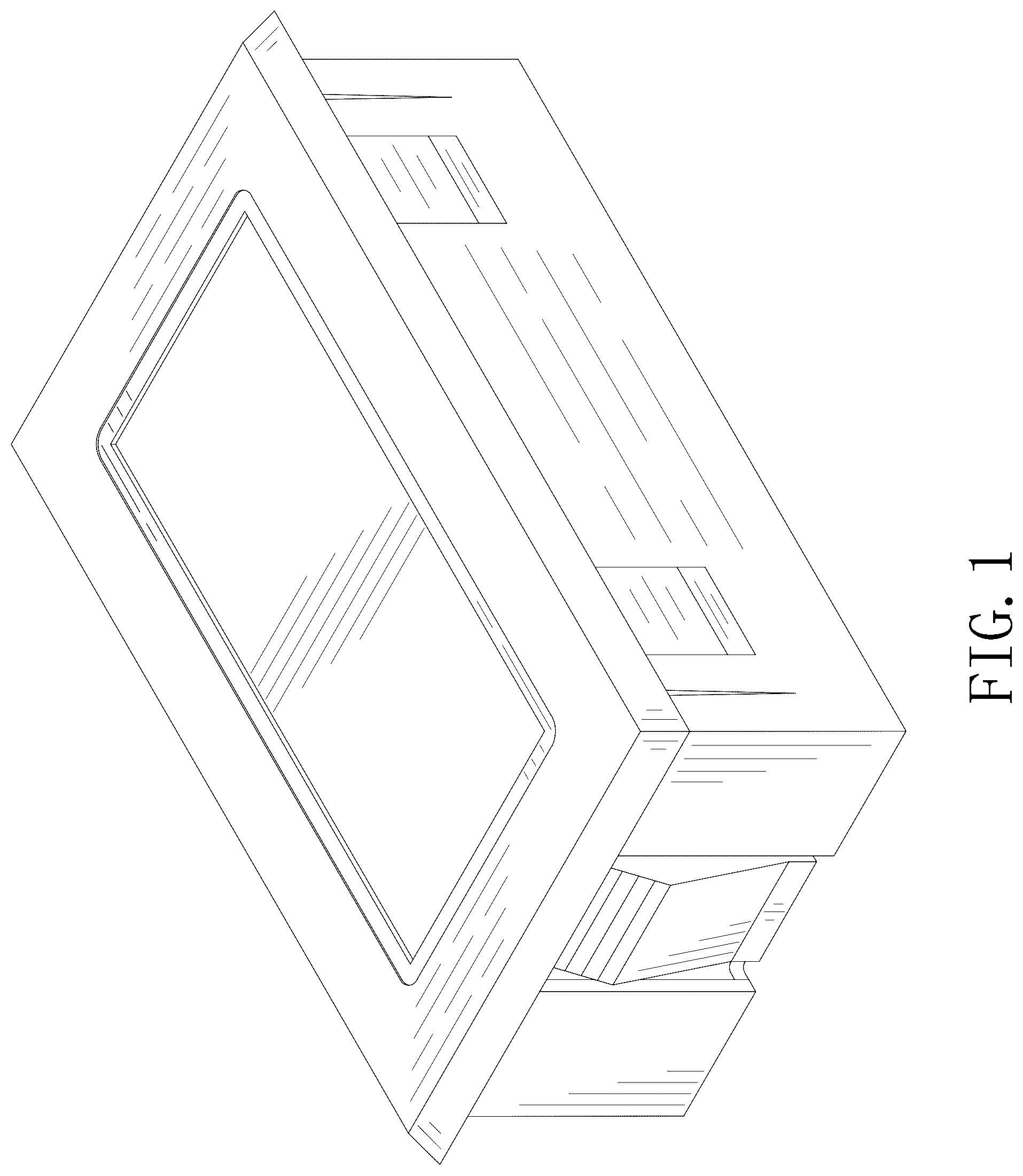 Patent USD1124907 — Mini hygrometer-thermometer — Figure 1
