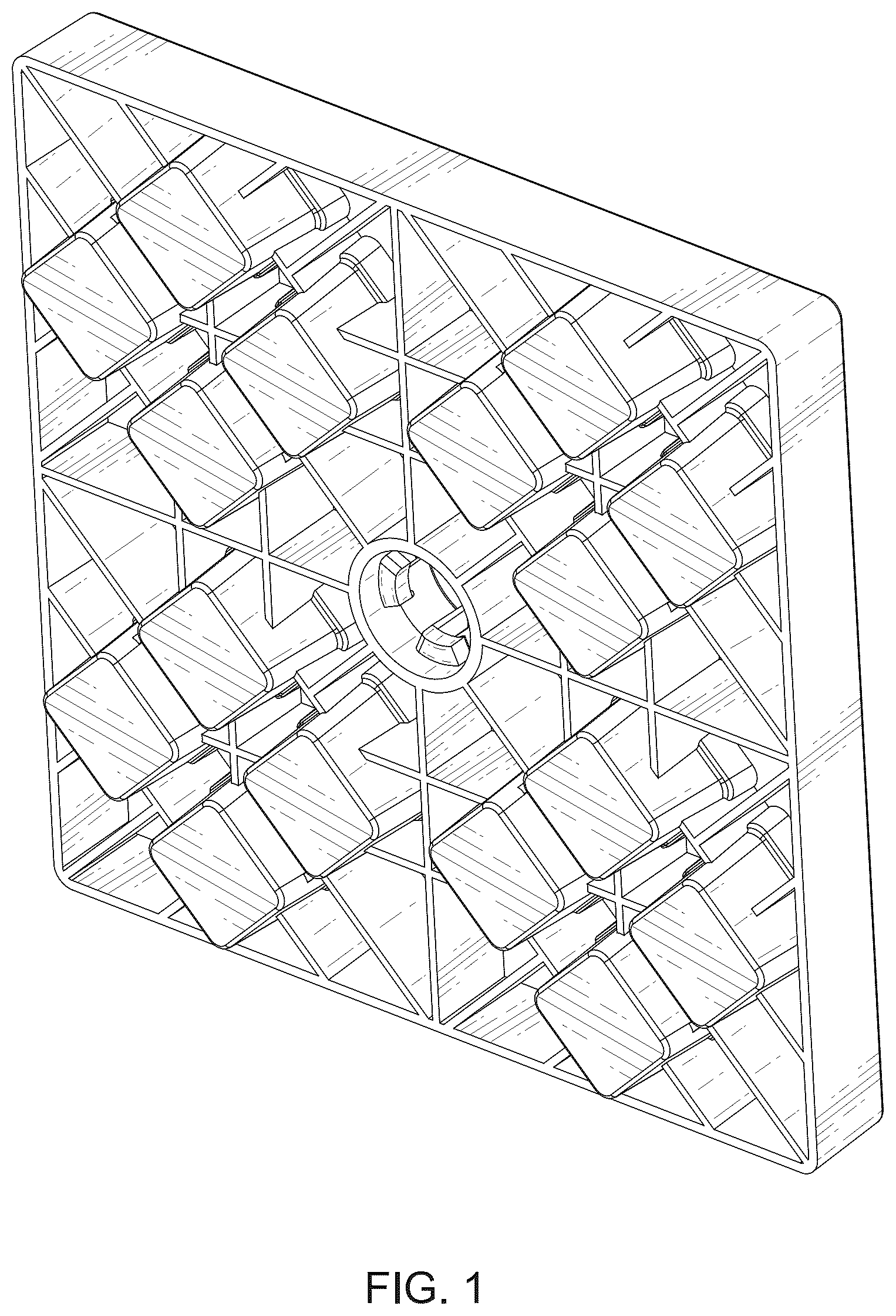 Patent USD1124910 Figure 1 – RV leveling block