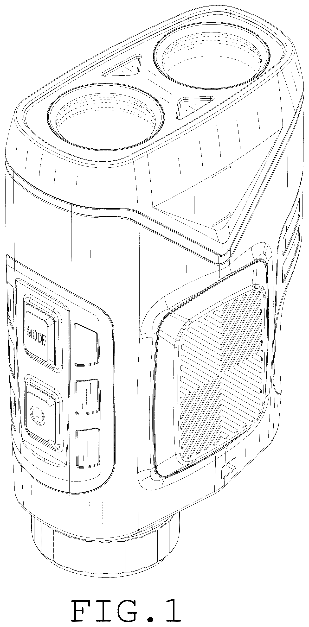 Patent USD1124911 — Rangefinder — Figure 1