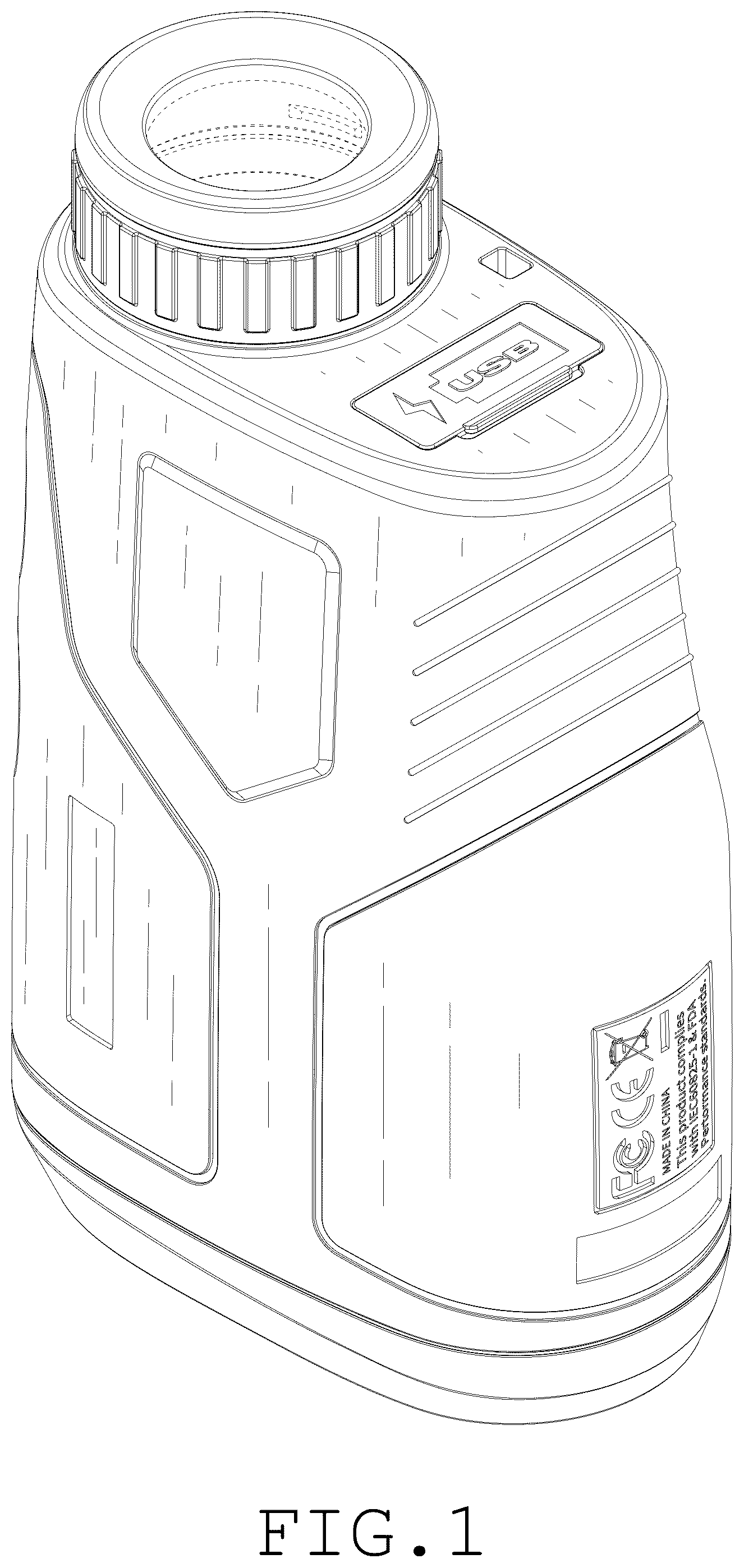 Patent USD1124913 — Rangefinder — Figure 1