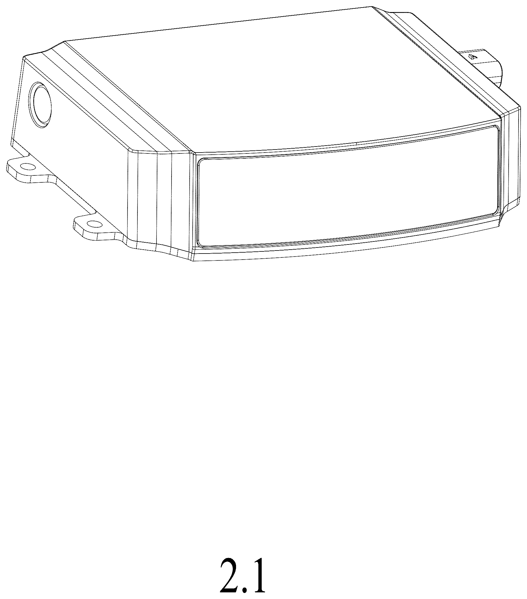 Patent USD1124914 Figure 1 – Vehicle lidar