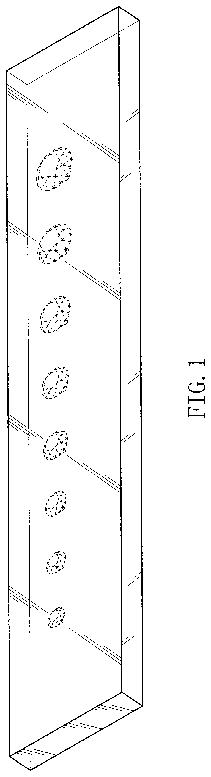 Patent USD1124915 — Diamond measuring ruler — Figure 1
