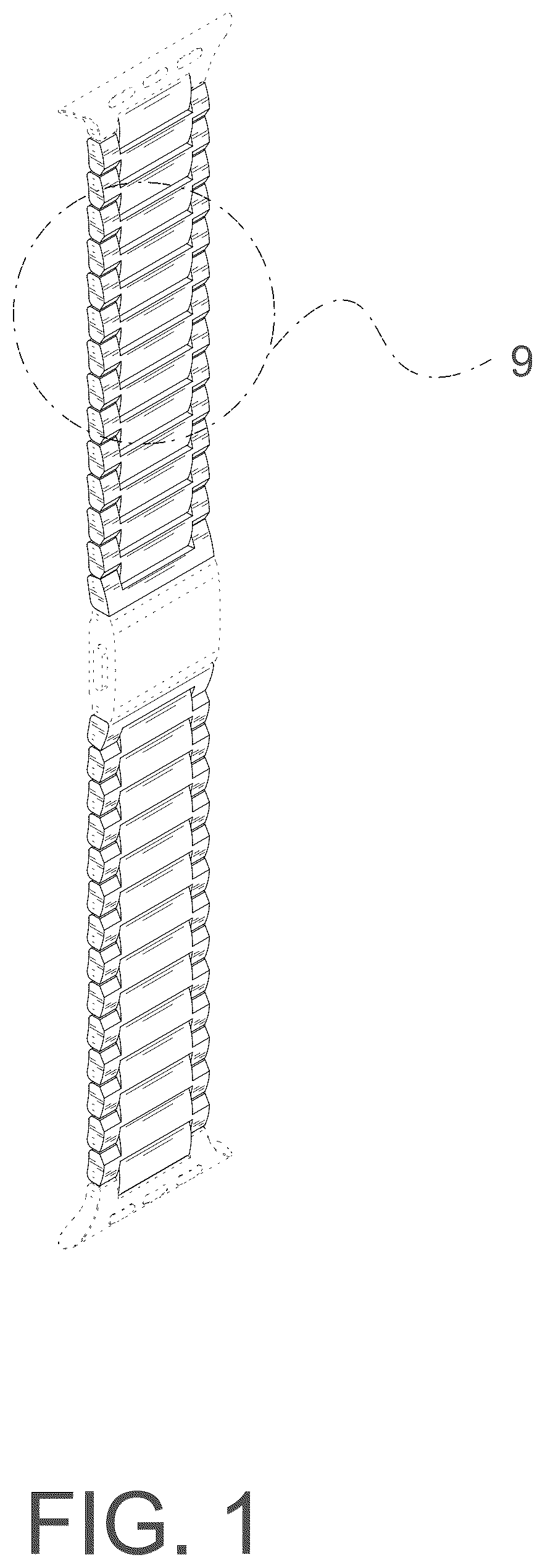 Patent USD1124933 — Watch band — Figure 1