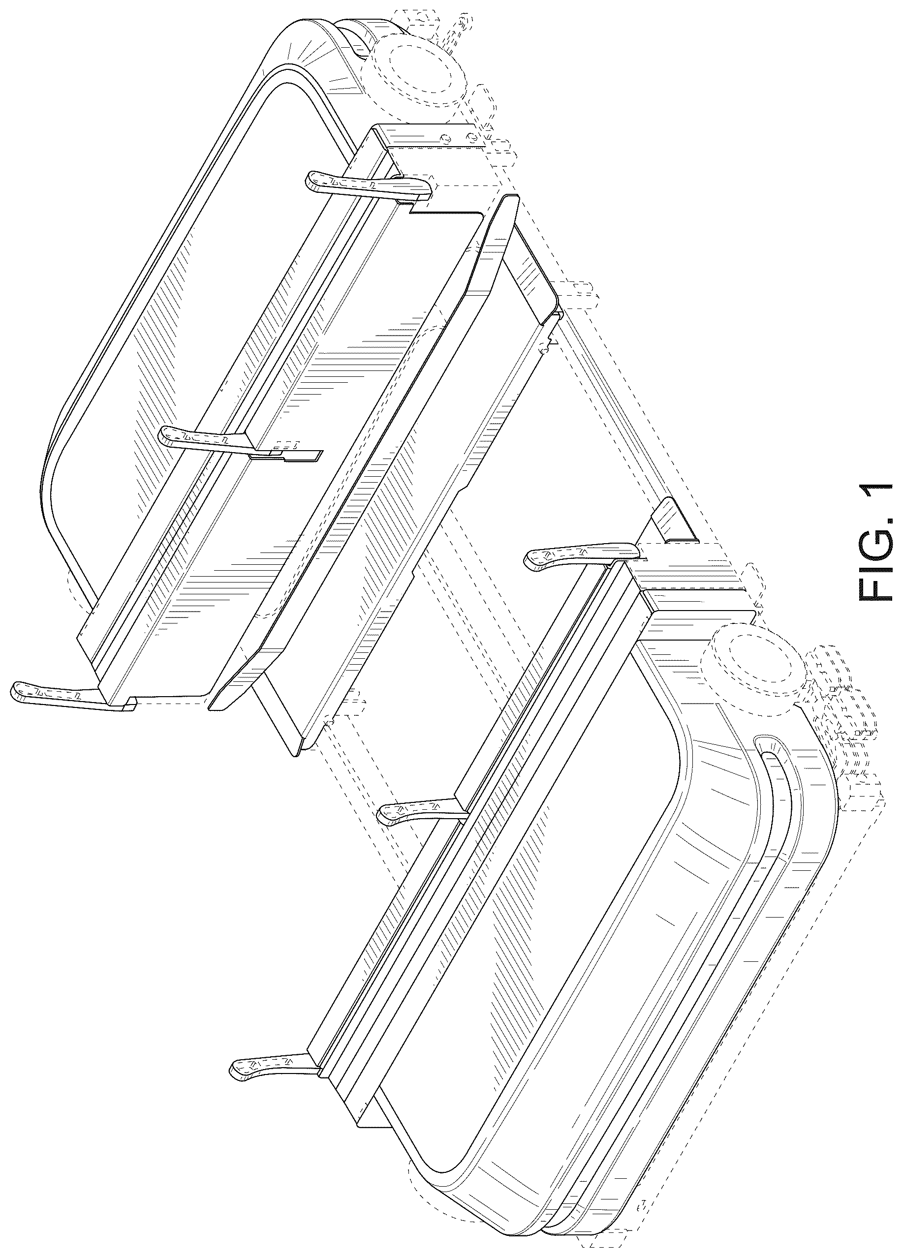 Patent USD1124953 — Shuttle car — Figure 1