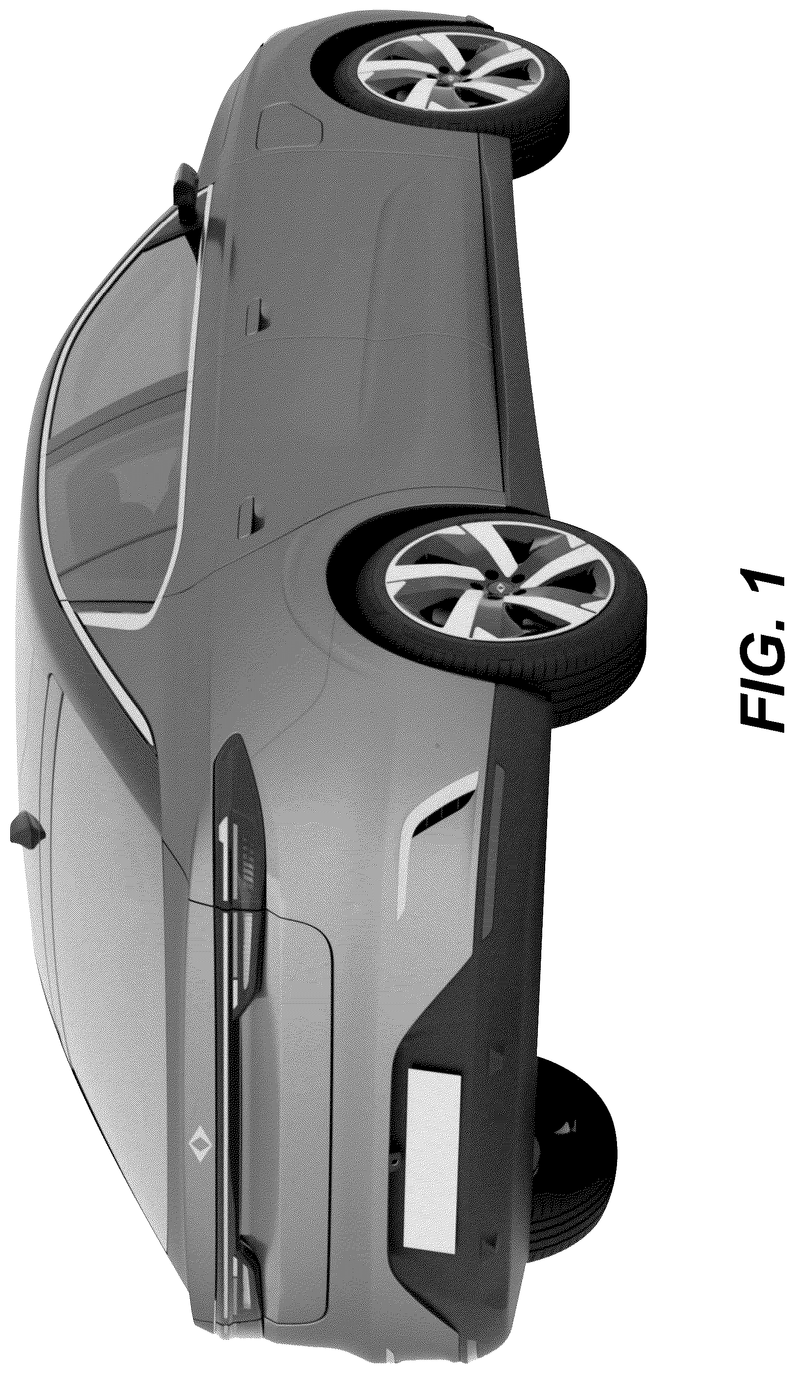 Patent USD1124957 Figure 1 – Automobile