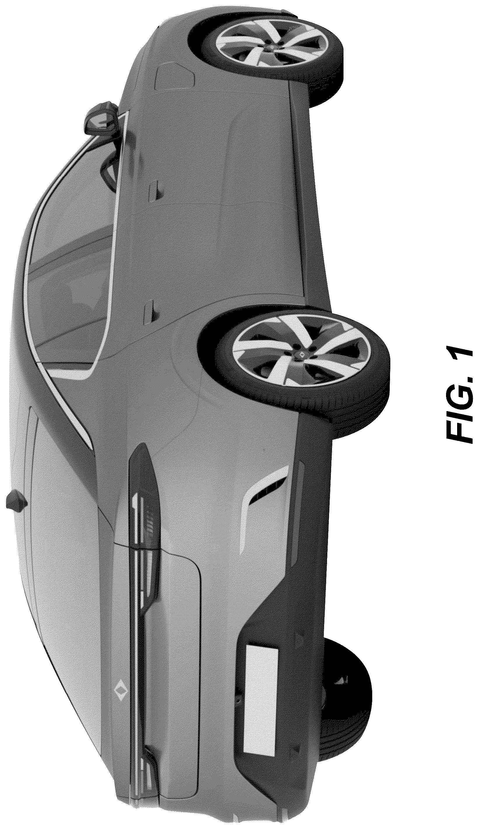 Patent USD1124958 Figure 1 – Automobile