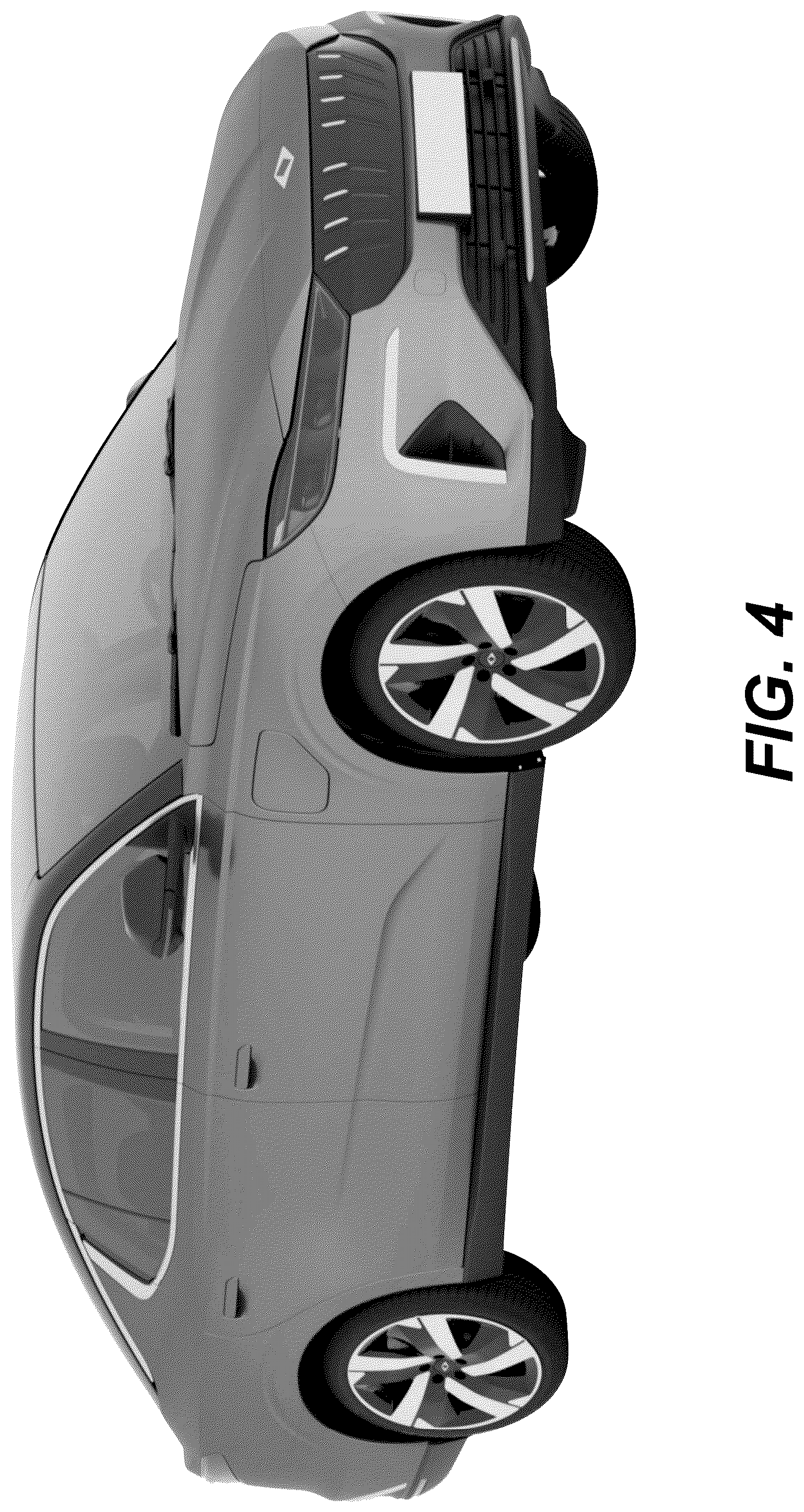 Patent USD1124958 Figure 4 – Automobile