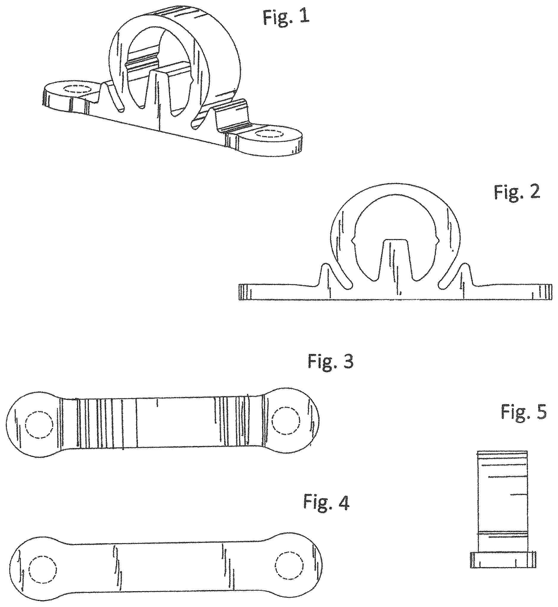 Patent USD1124970 — Cushioning apparatus — Figure 1