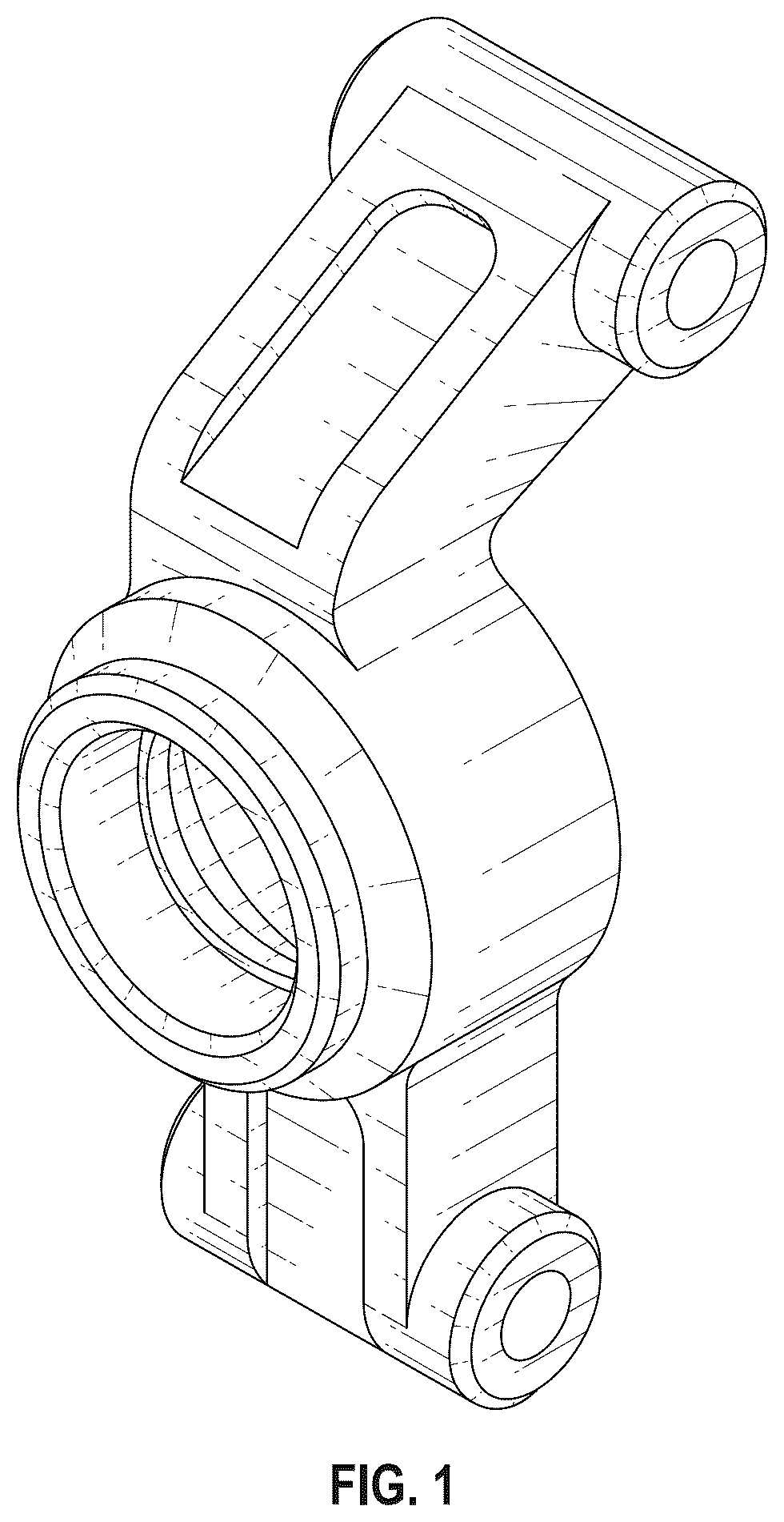 Patent USD1124972 — Model vehicle axle carrier — Figure 1