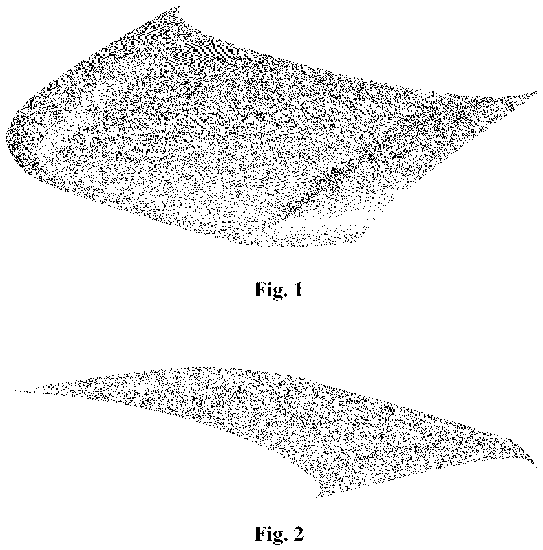 Patent USD1124988 — Hood for vehicle — Figure 1