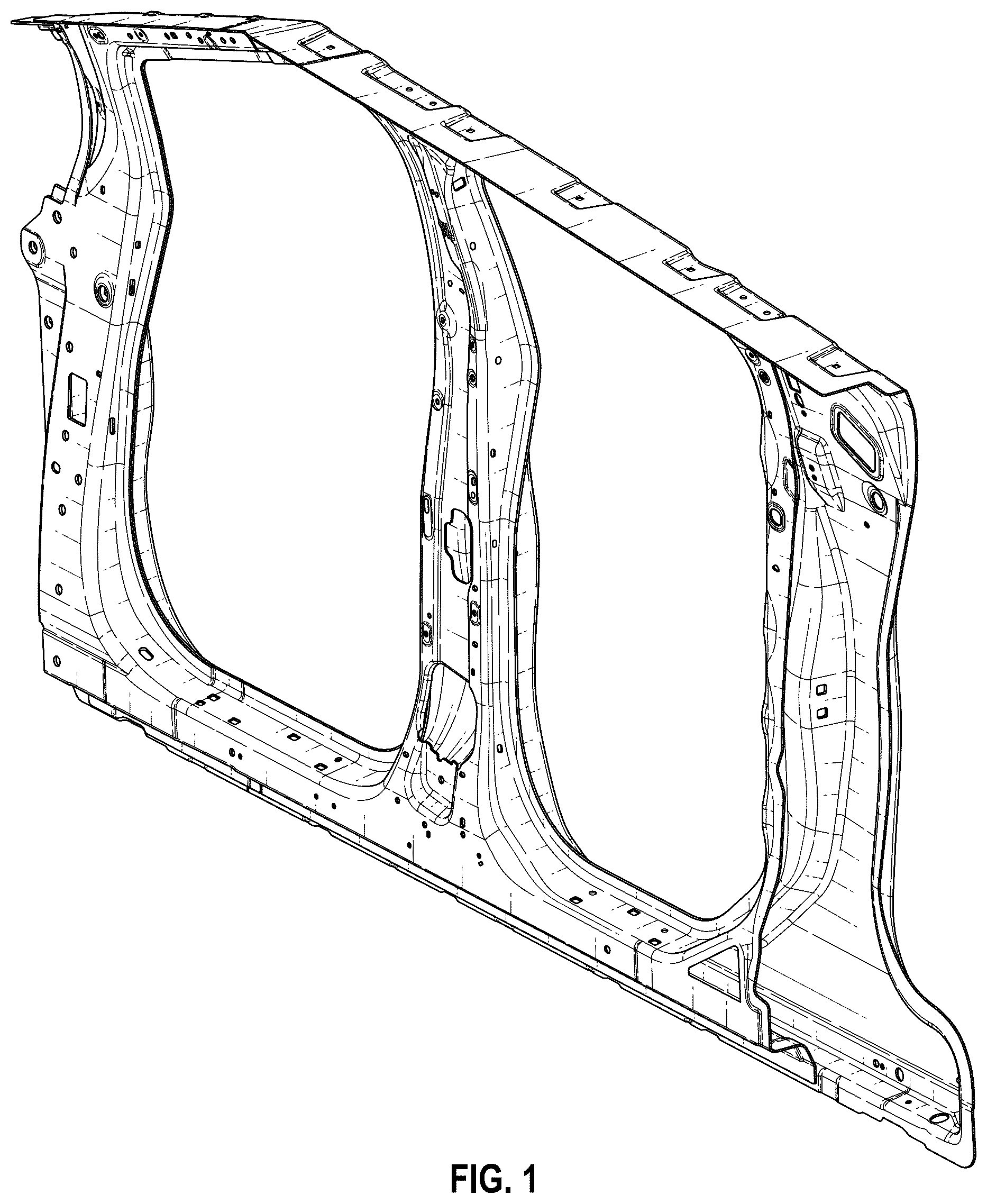 Patent USD1124995 — Double door ring — Figure 1
