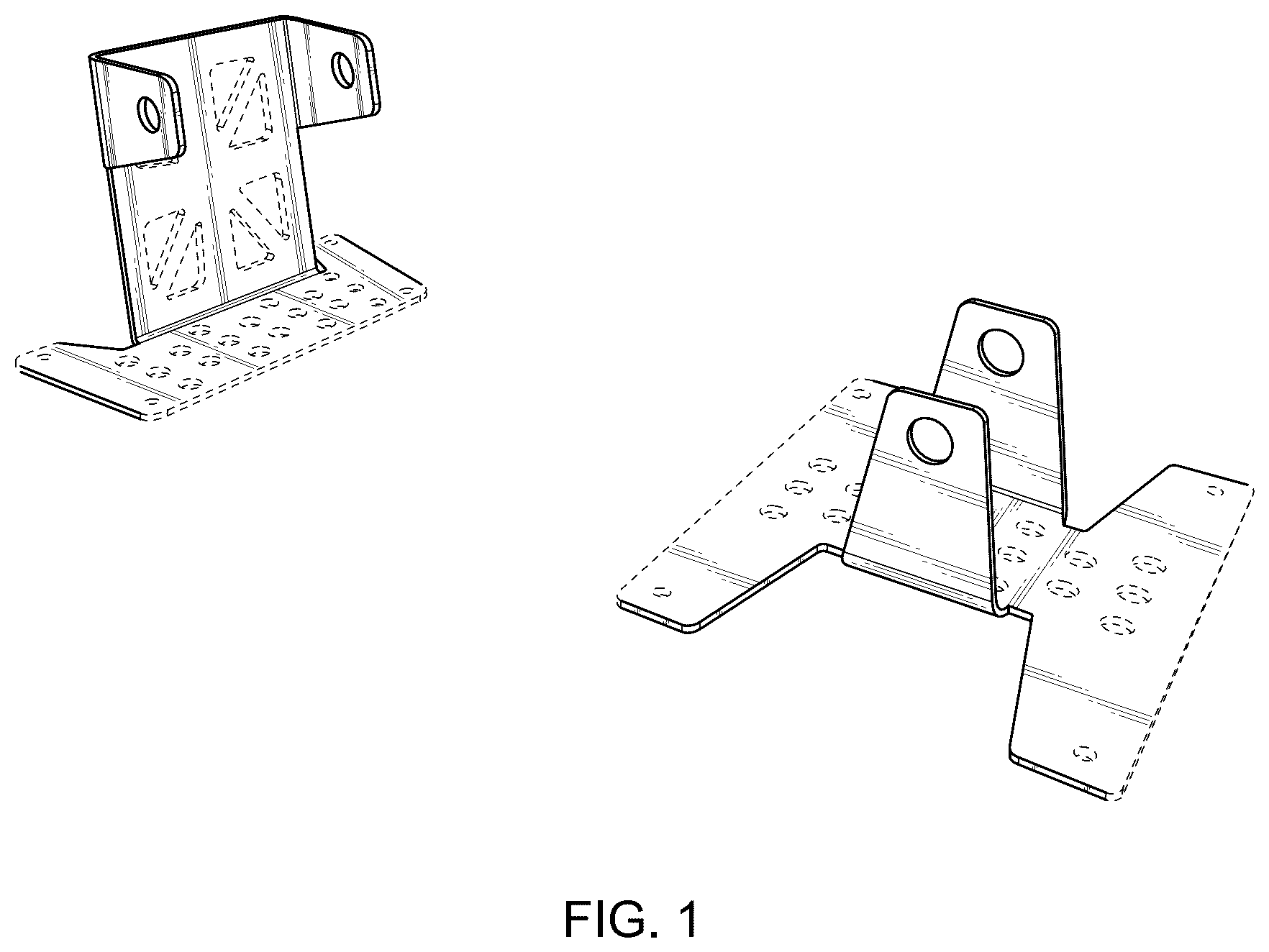 Patent USD1125009 — Engine stand — Figure 1