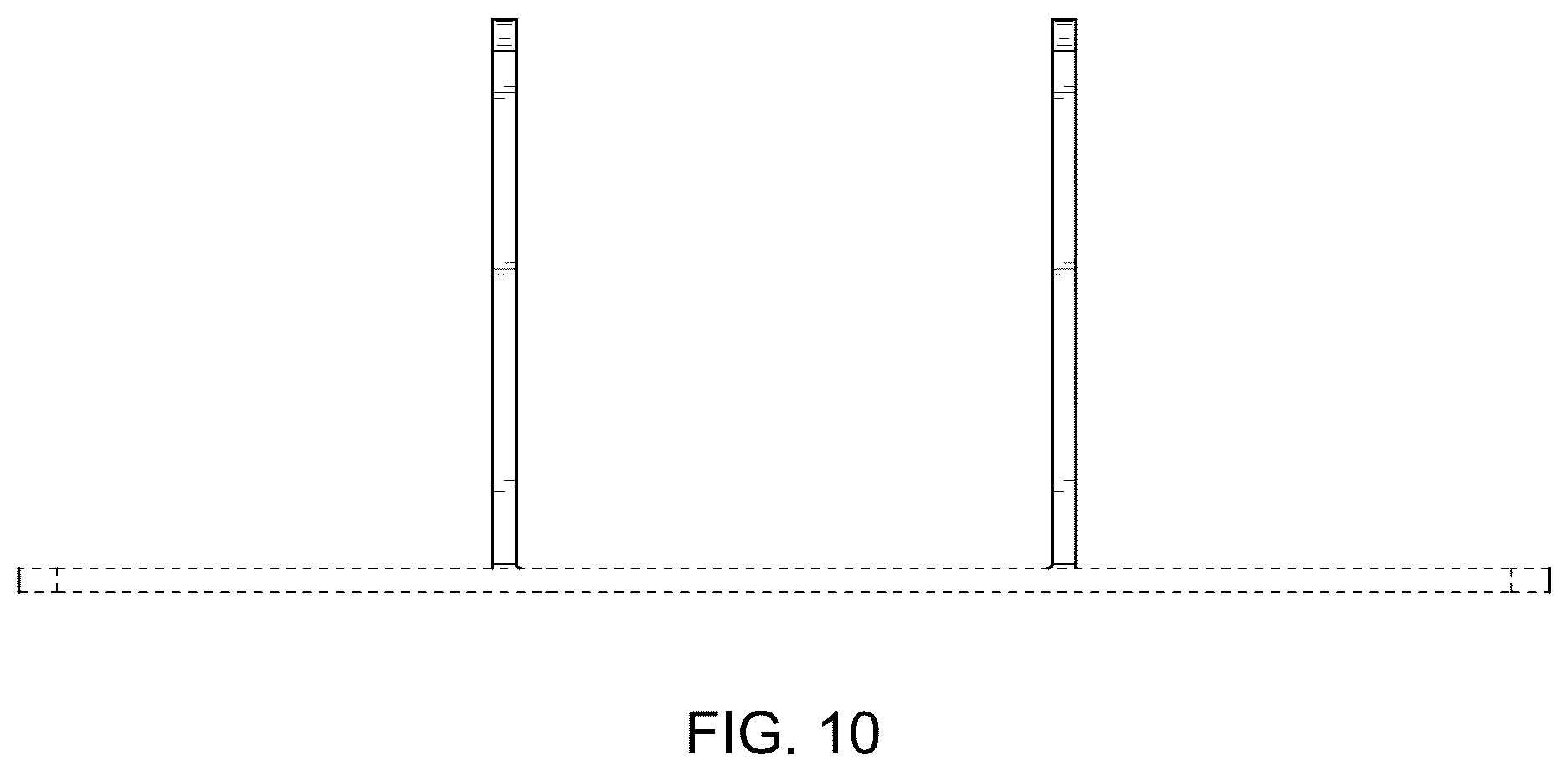 Patent USD1125009 Figure 10 – Engine stand