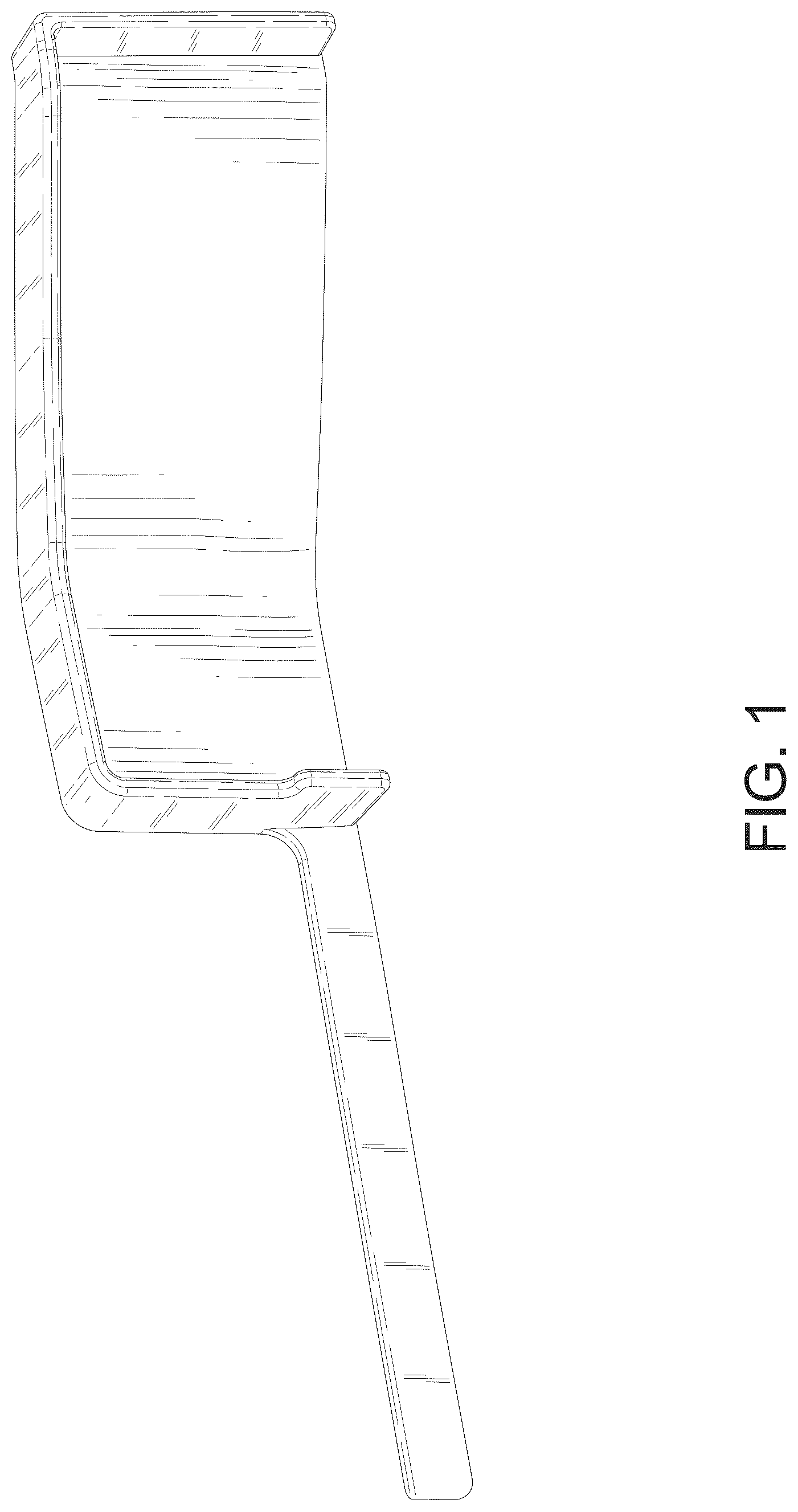 Patent USD1125014 — In-car storage box — Figure 1