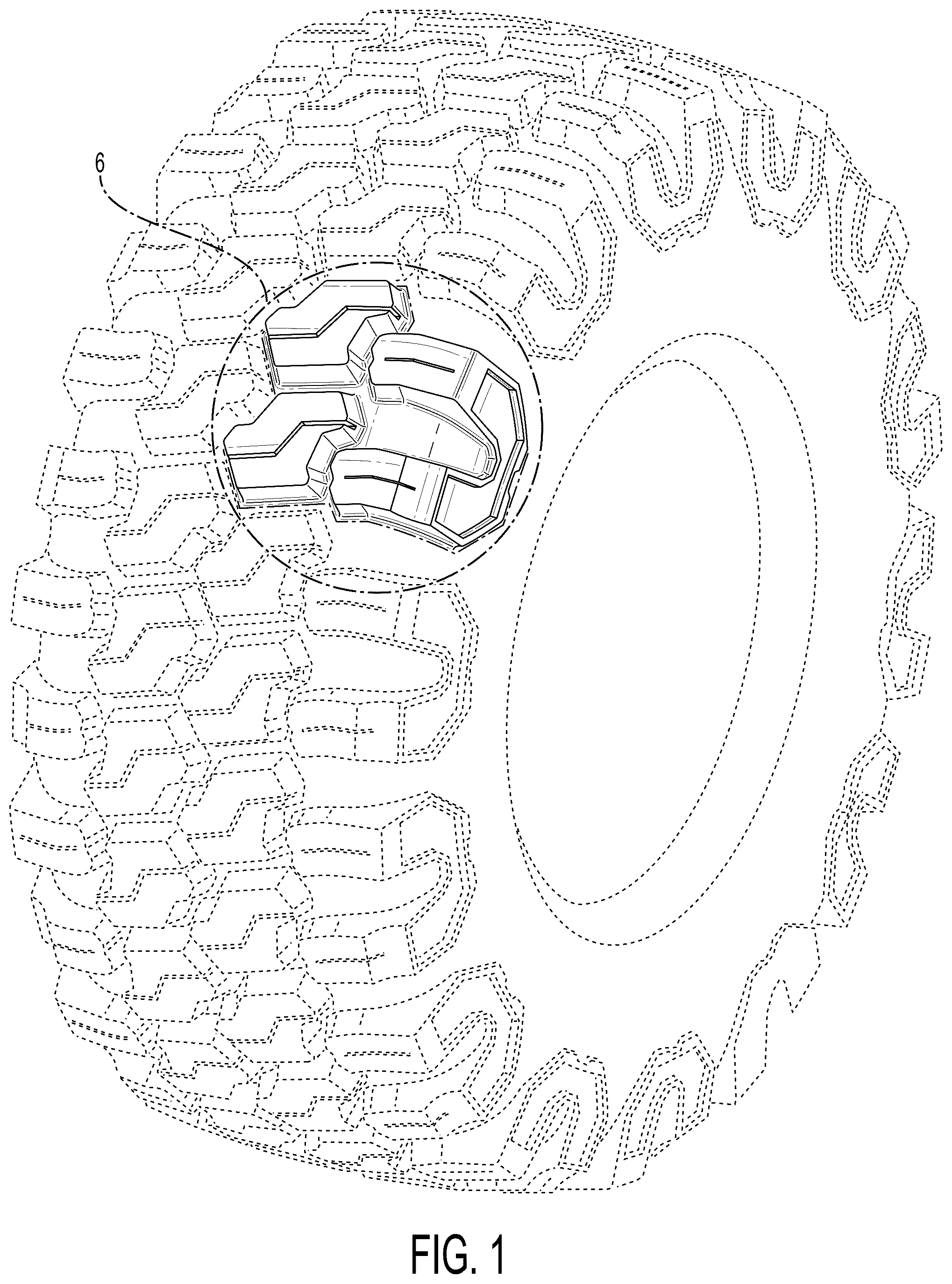 Patent USD1125020 — Tire — Figure 1