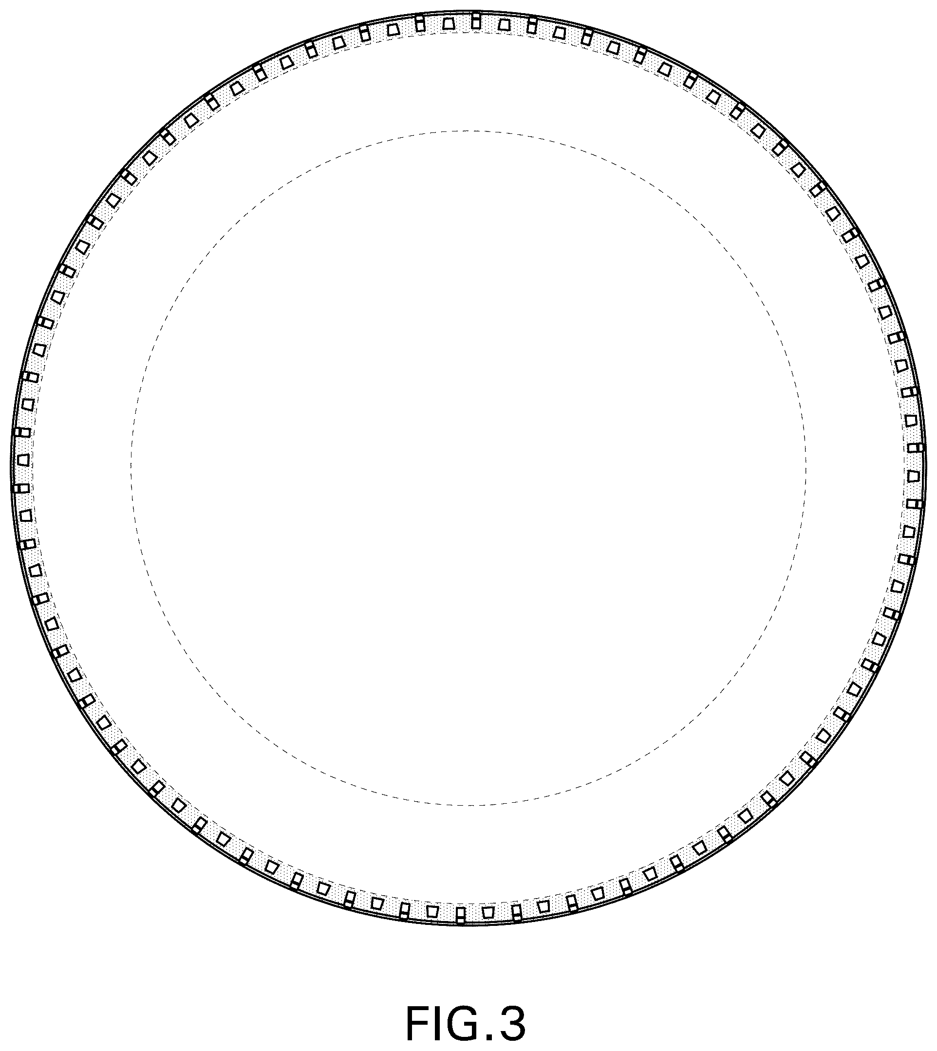 Patent USD1125024 Figure 3 – Tire