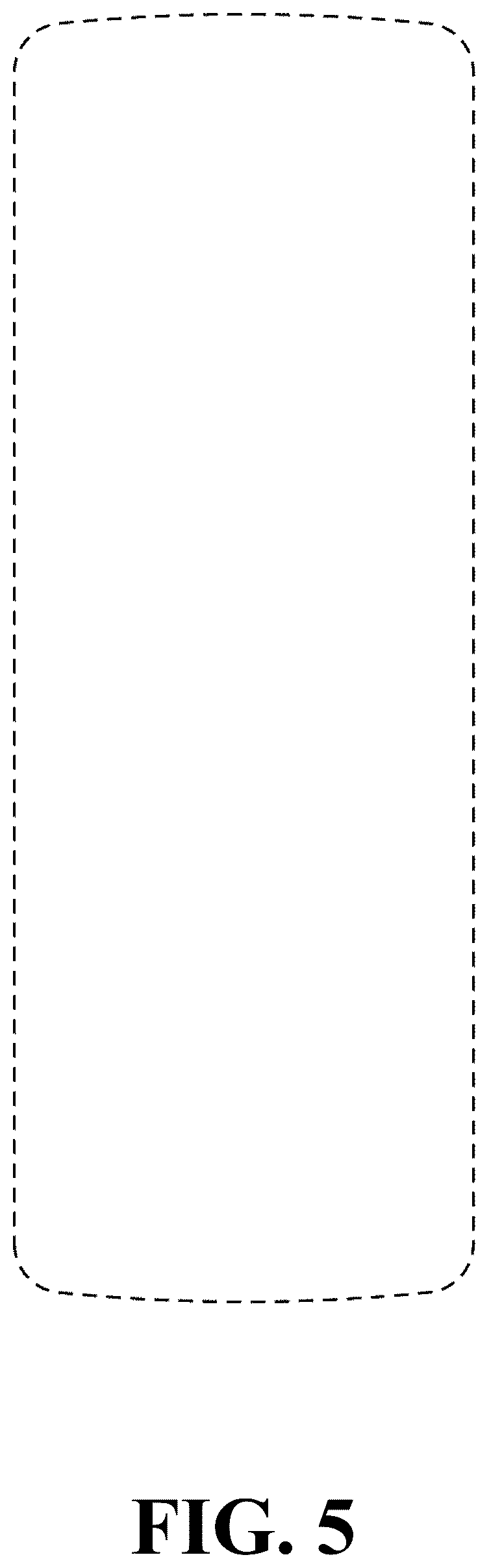 Patent USD1125028 Figure 5 – Tire for automobile