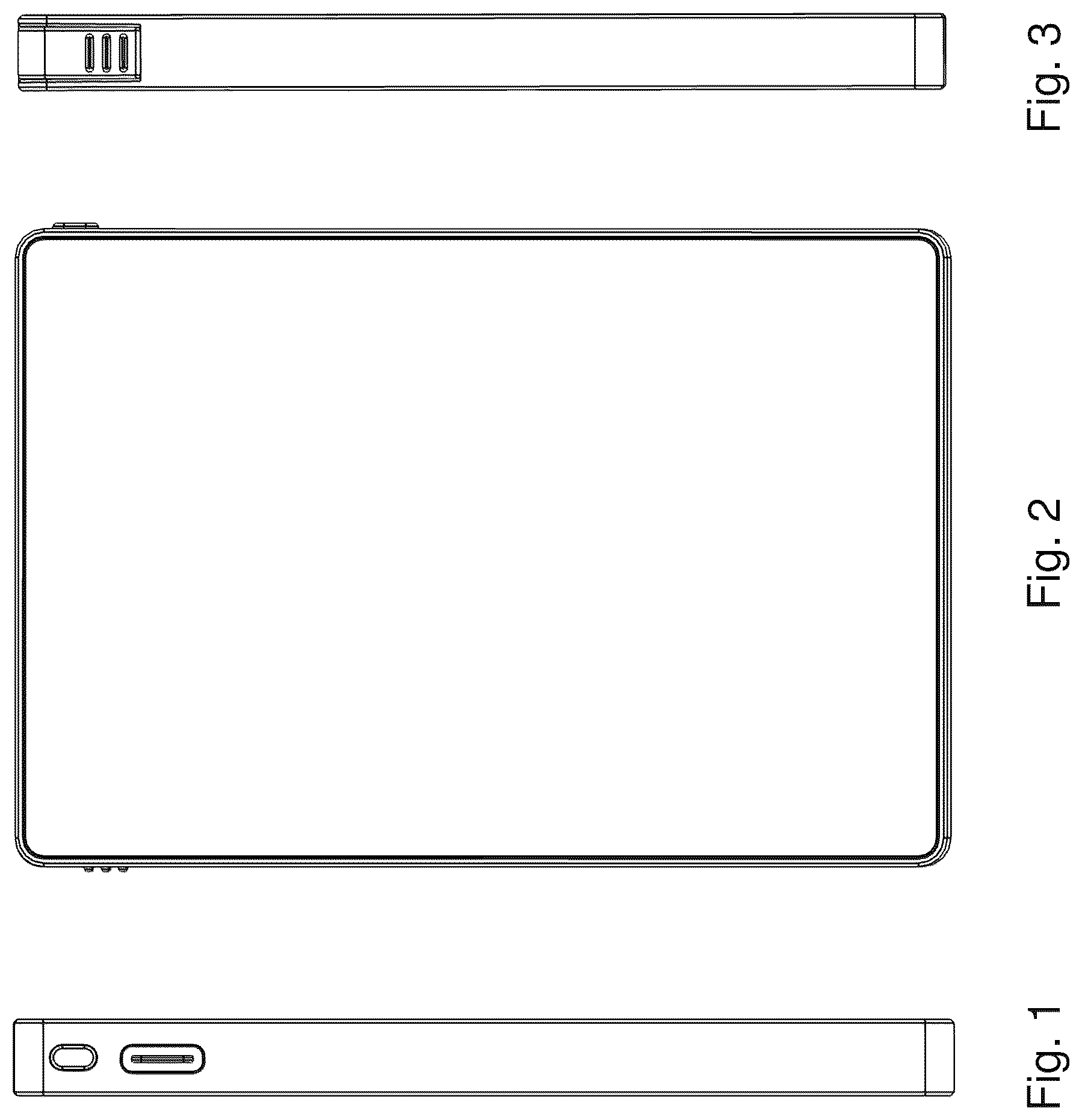 Patent USD1125031 — Rechargeable battery pack — Figure 1