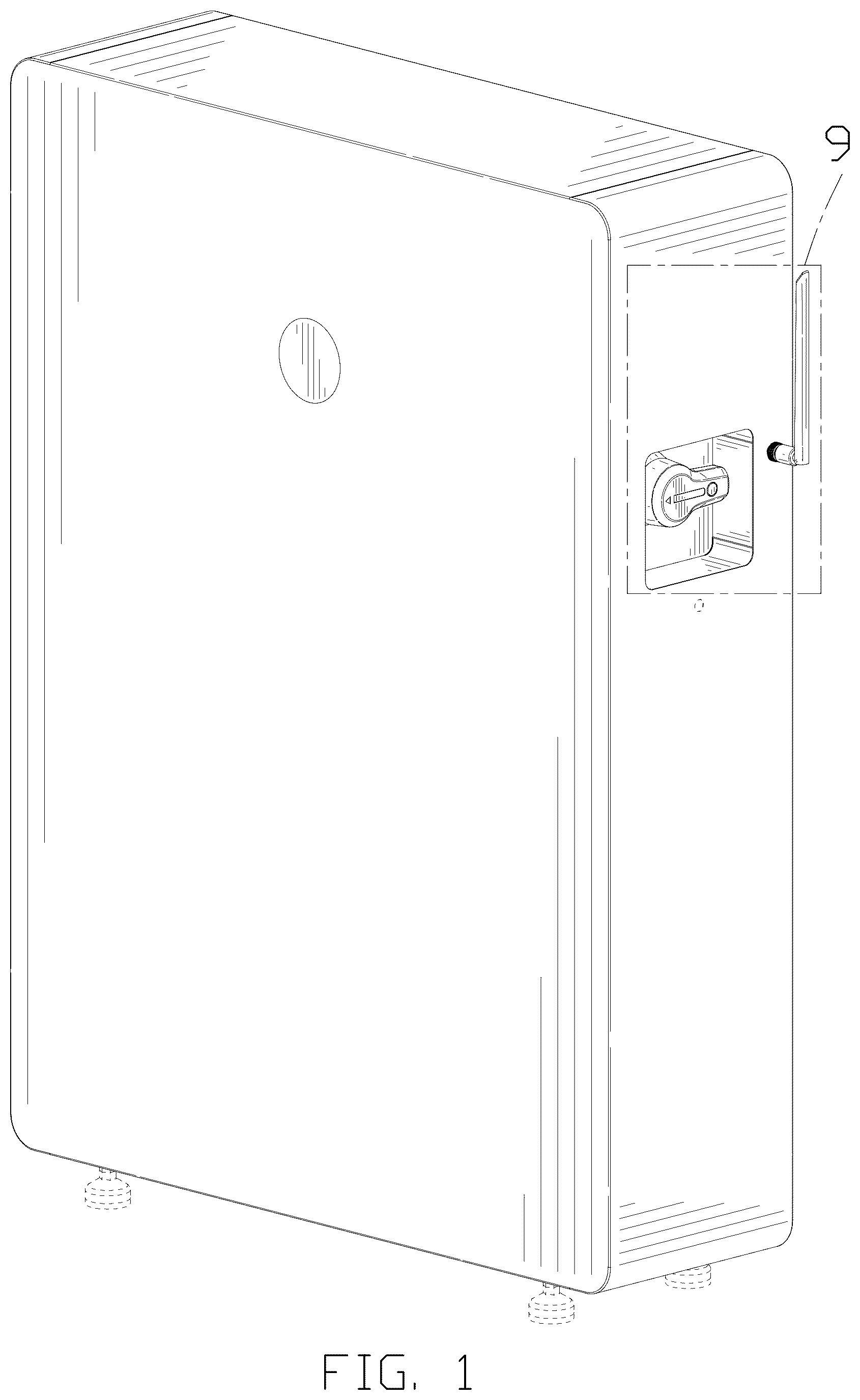 Patent USD1125037 — Energy storage device — Figure 1