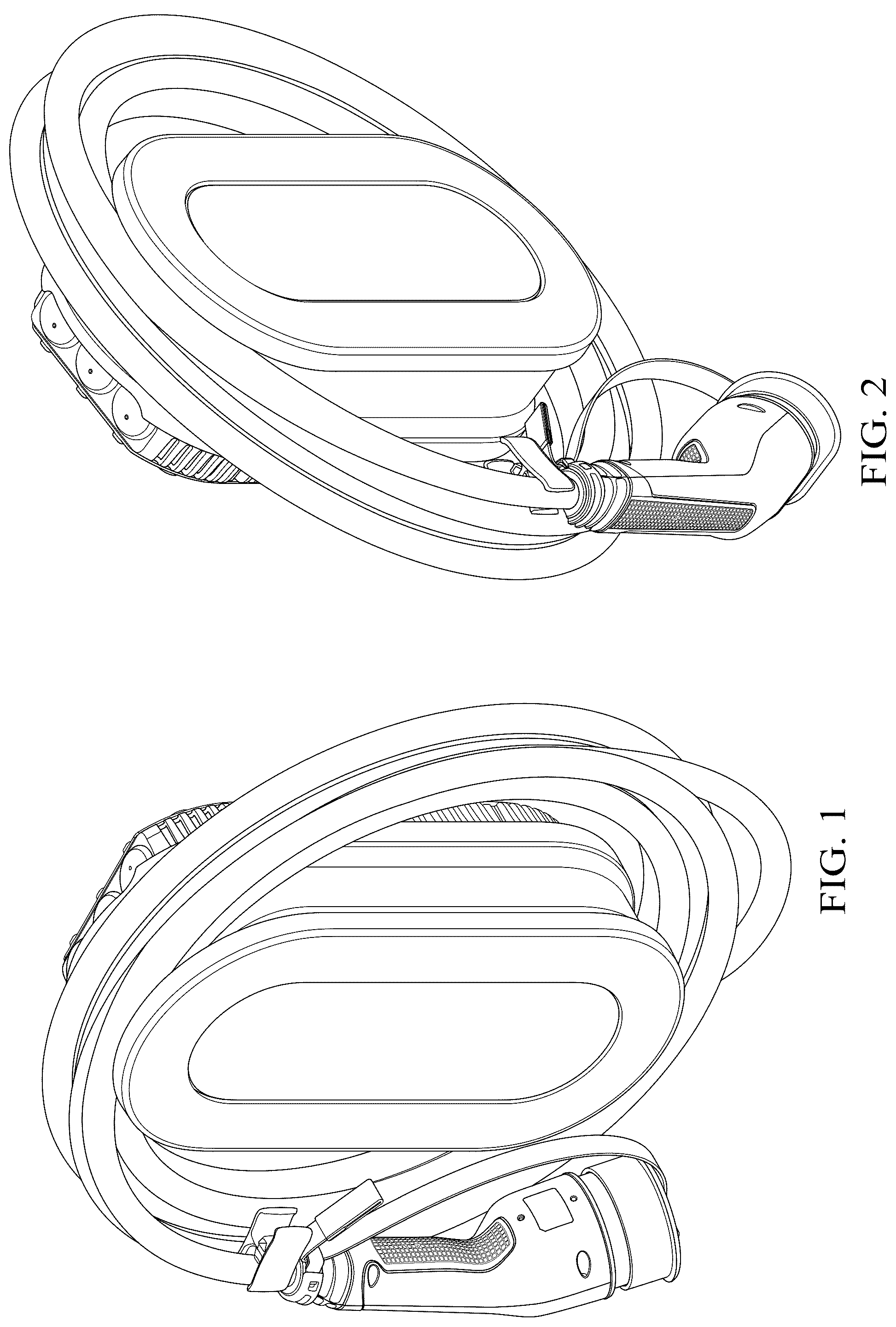 Patent USD1125038 Figure 1 – Charging device