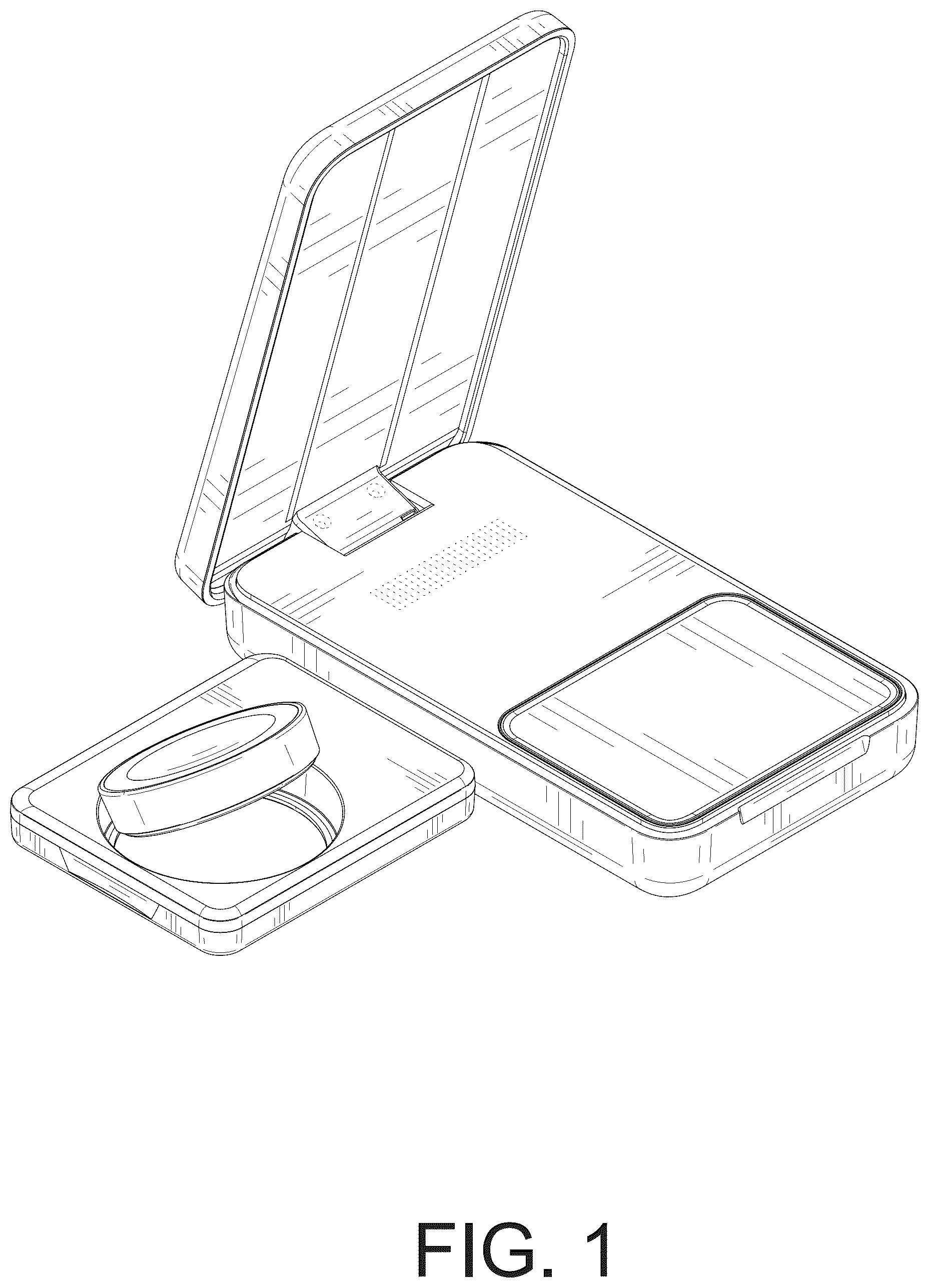 Patent USD1125044 — Wireless charger — Figure 1
