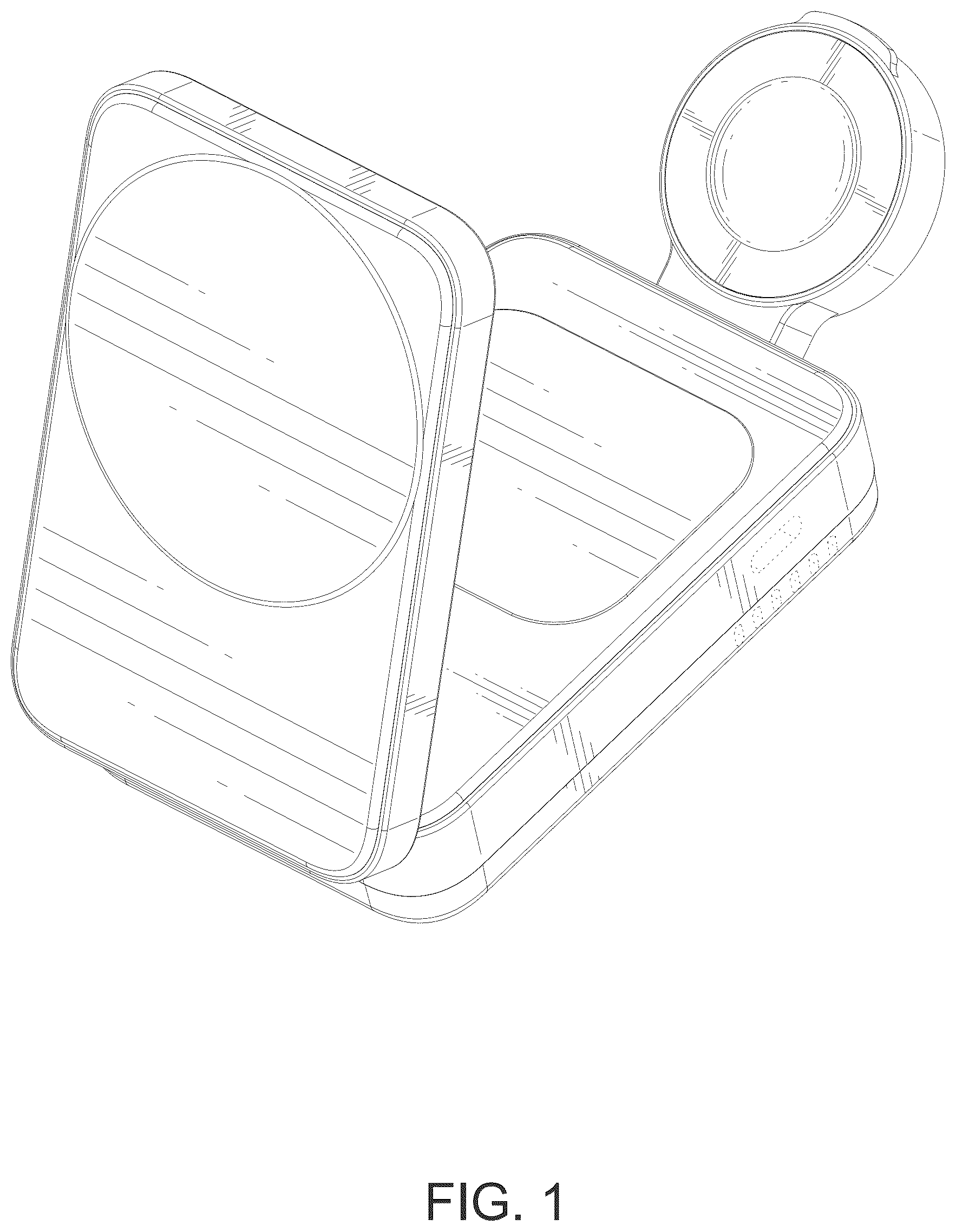 Patent USD1125045 Figure 1 – Wireless charger