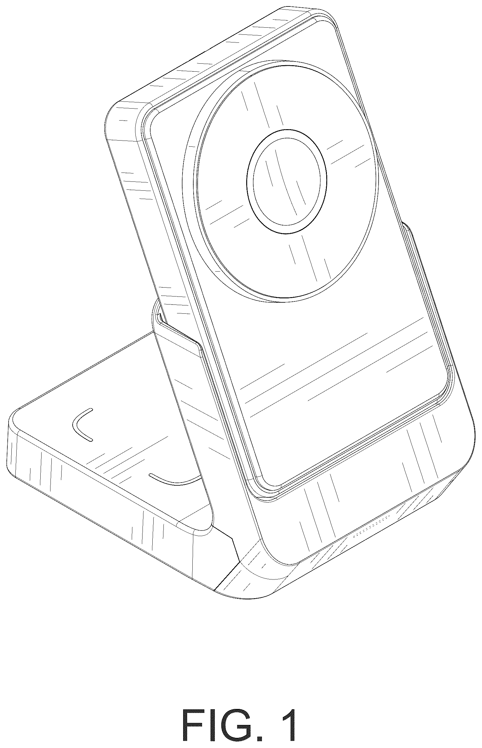 Patent USD1125046 — Wireless charger — Figure 1