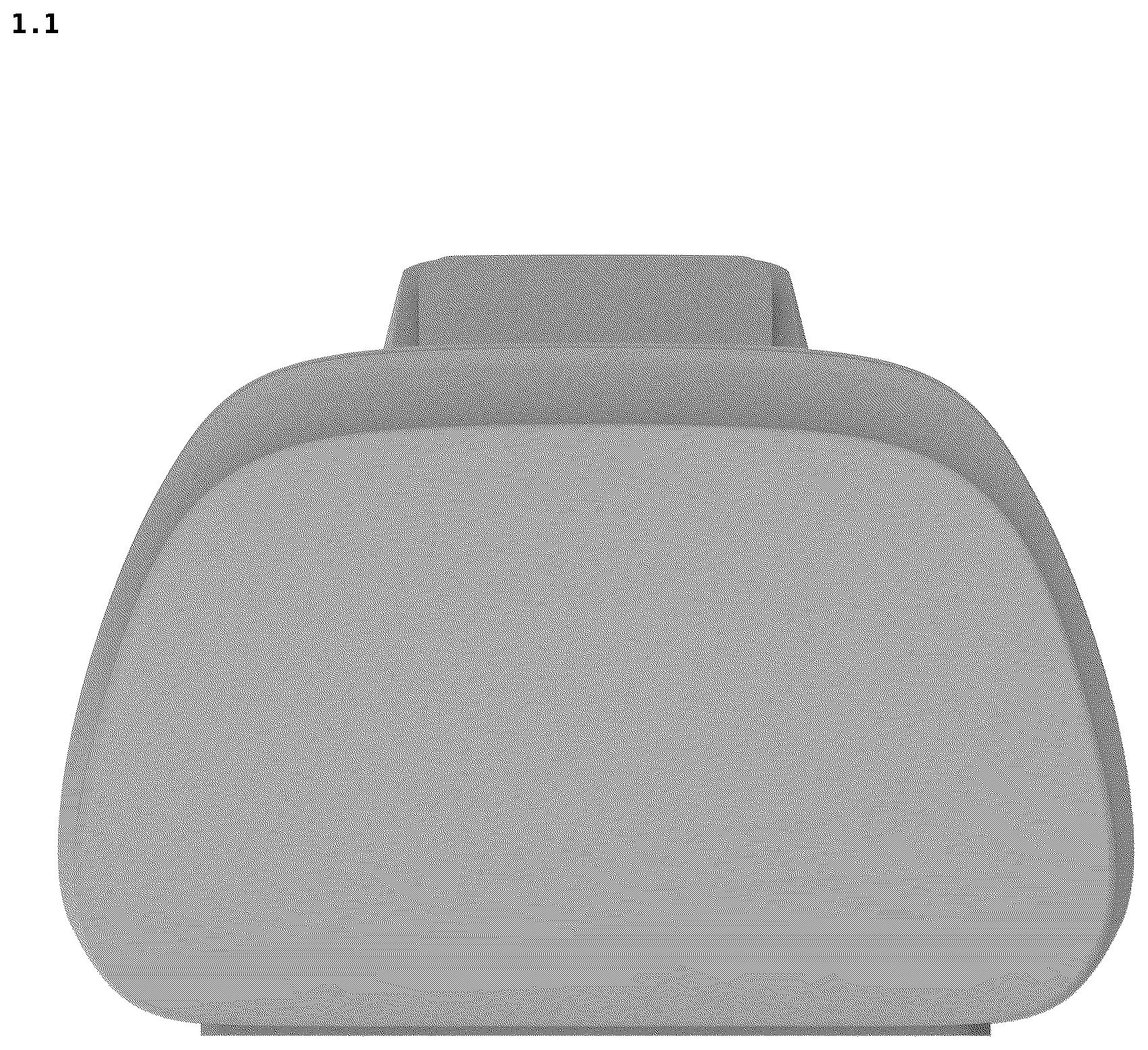 Patent USD1125052 Figure 1 – Charging dock