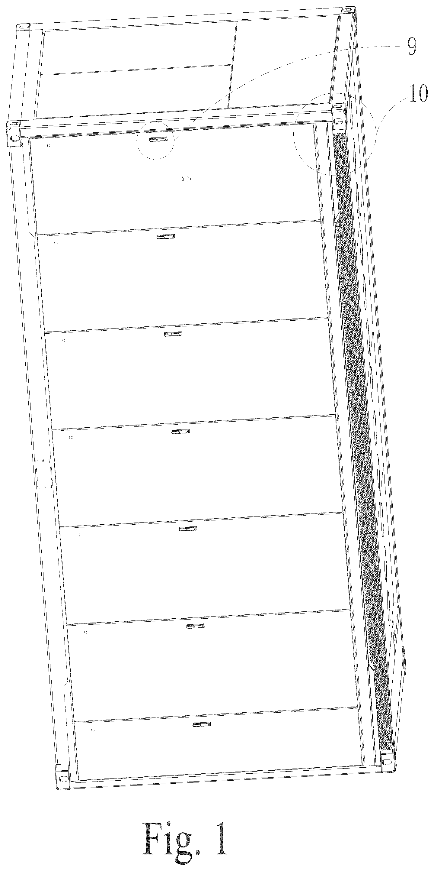 Patent USD1125056 — Energy storage container — Figure 1