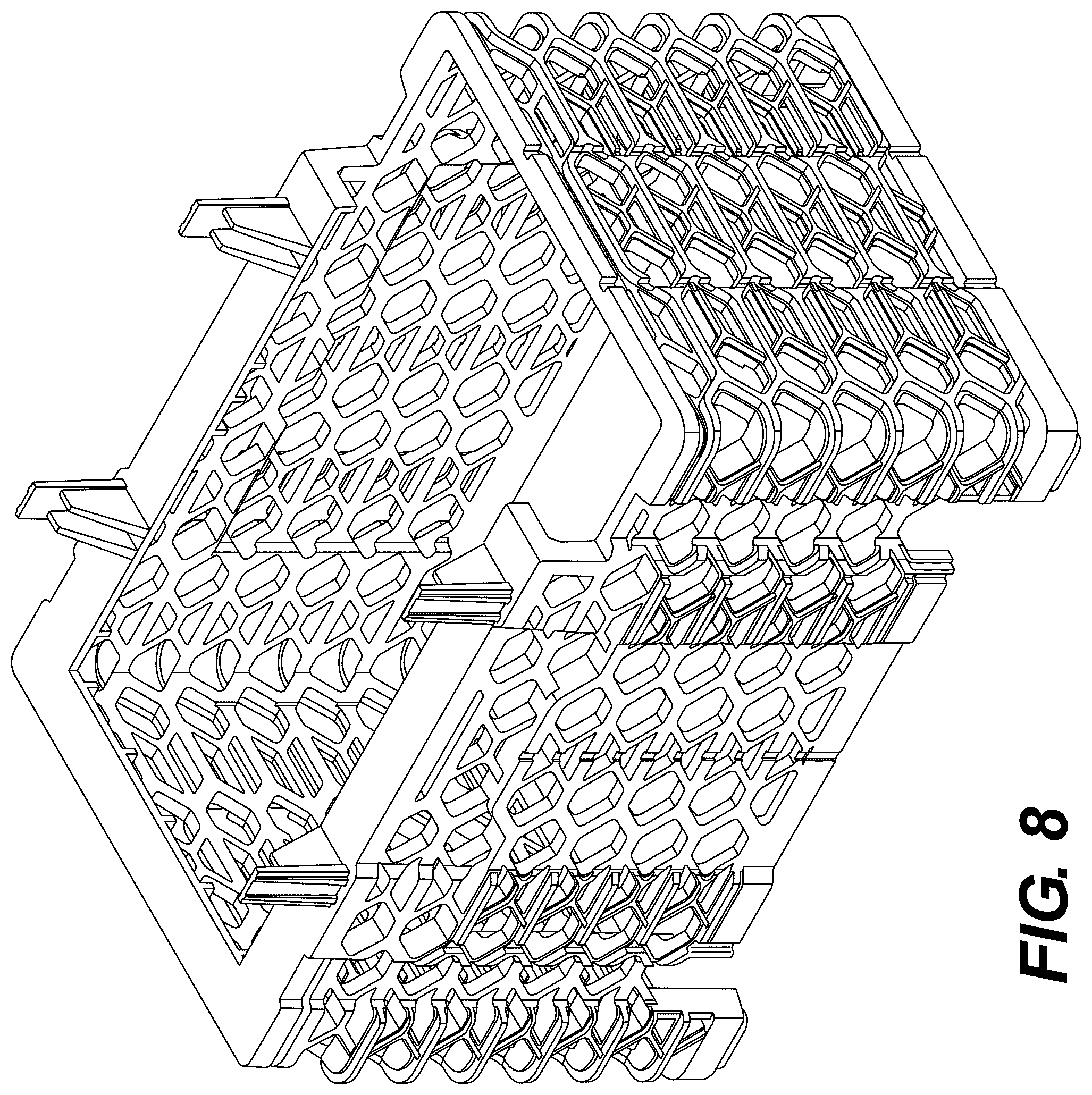 Patent USD1125059 Figure 8 – Battery cage