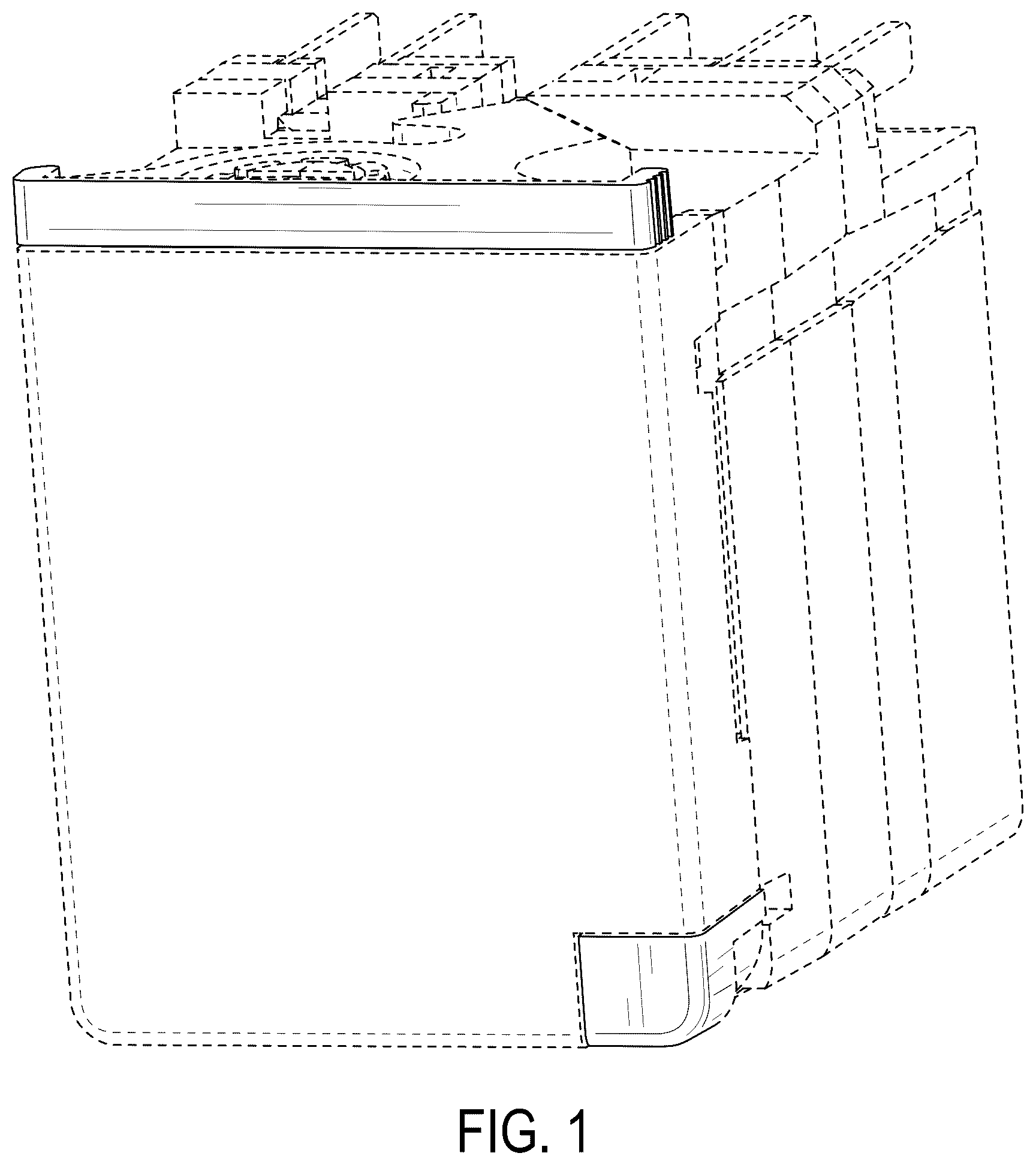 Patent USD1125065 Figure 1 – Control module for a base unit