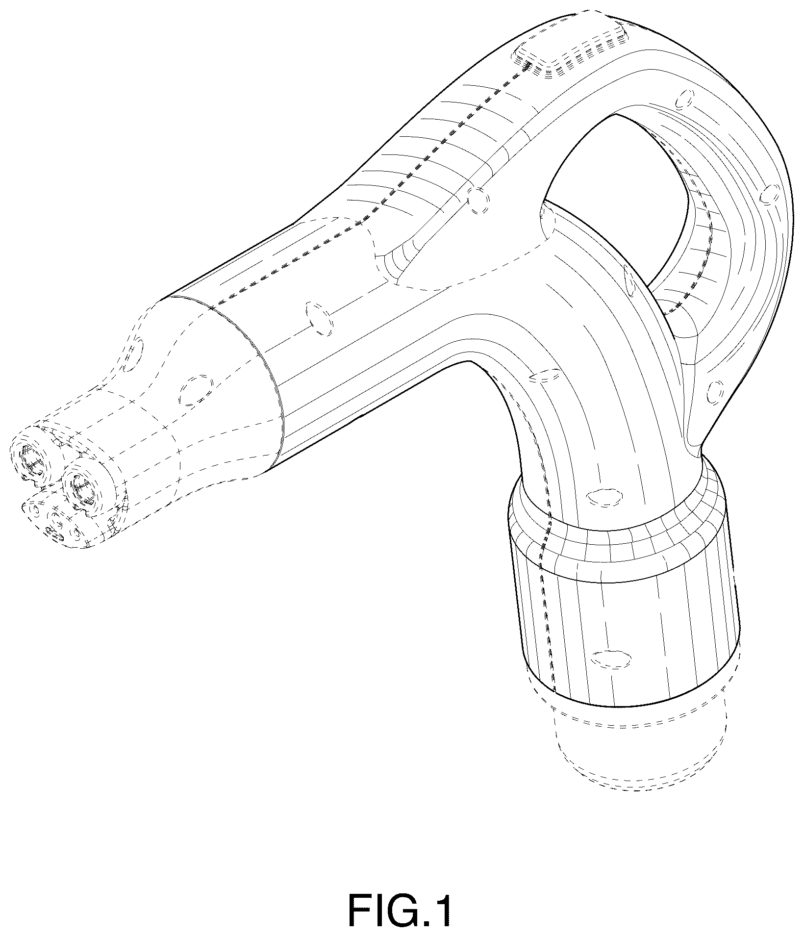 Patent USD1125070 Figure 1 – Charger connector