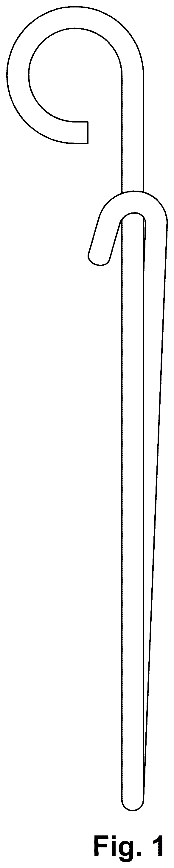 Patent USD1125079 — Cable hanger — Figure 1