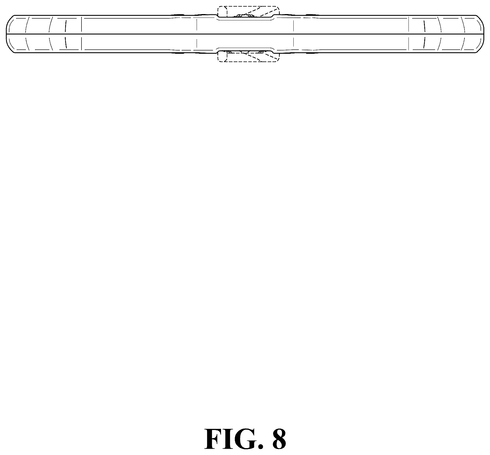 Patent USD1125081 Figure 8 – Messenger cable hanger