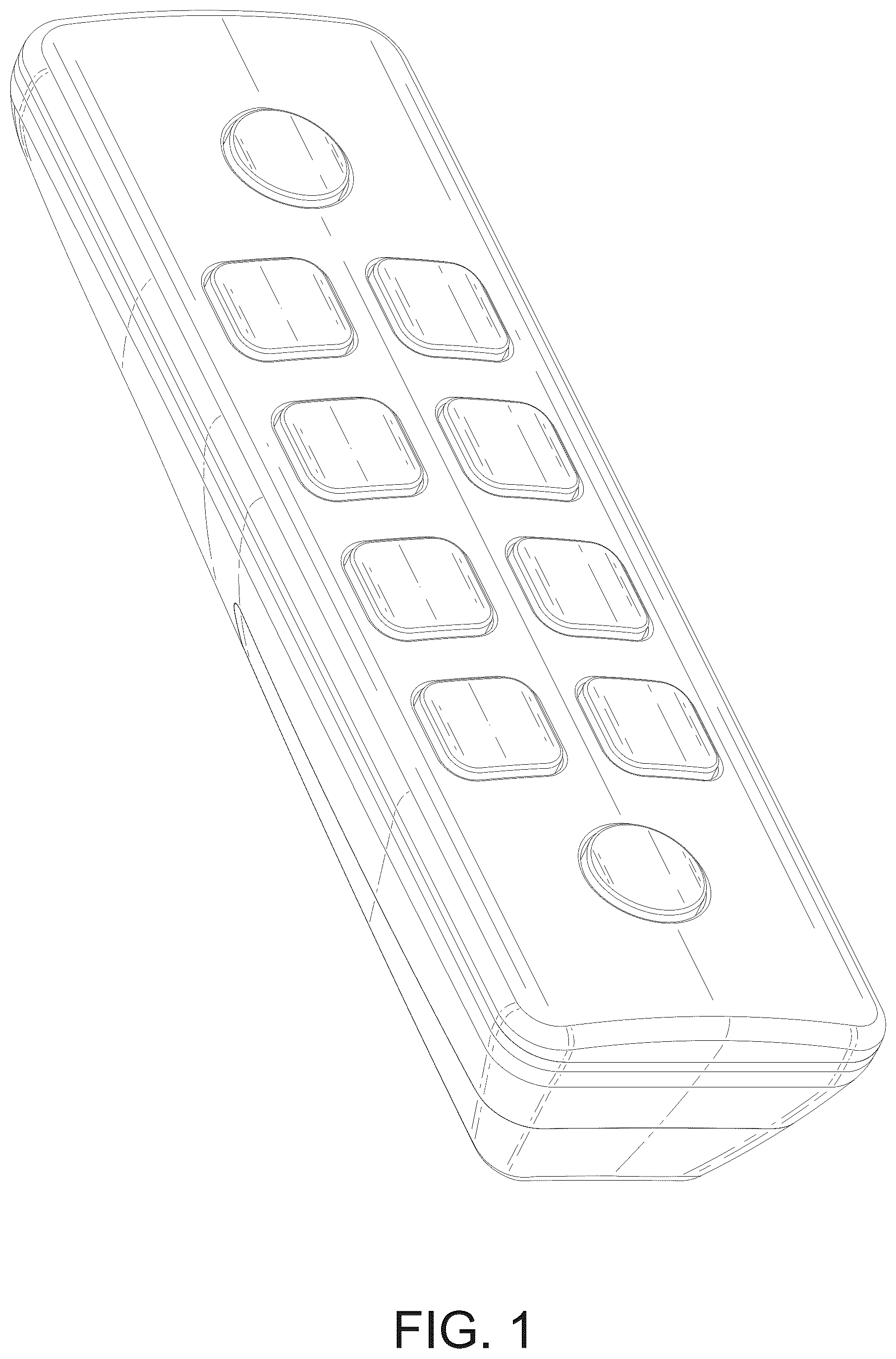 Patent USD1125087 — Controller component — Figure 1