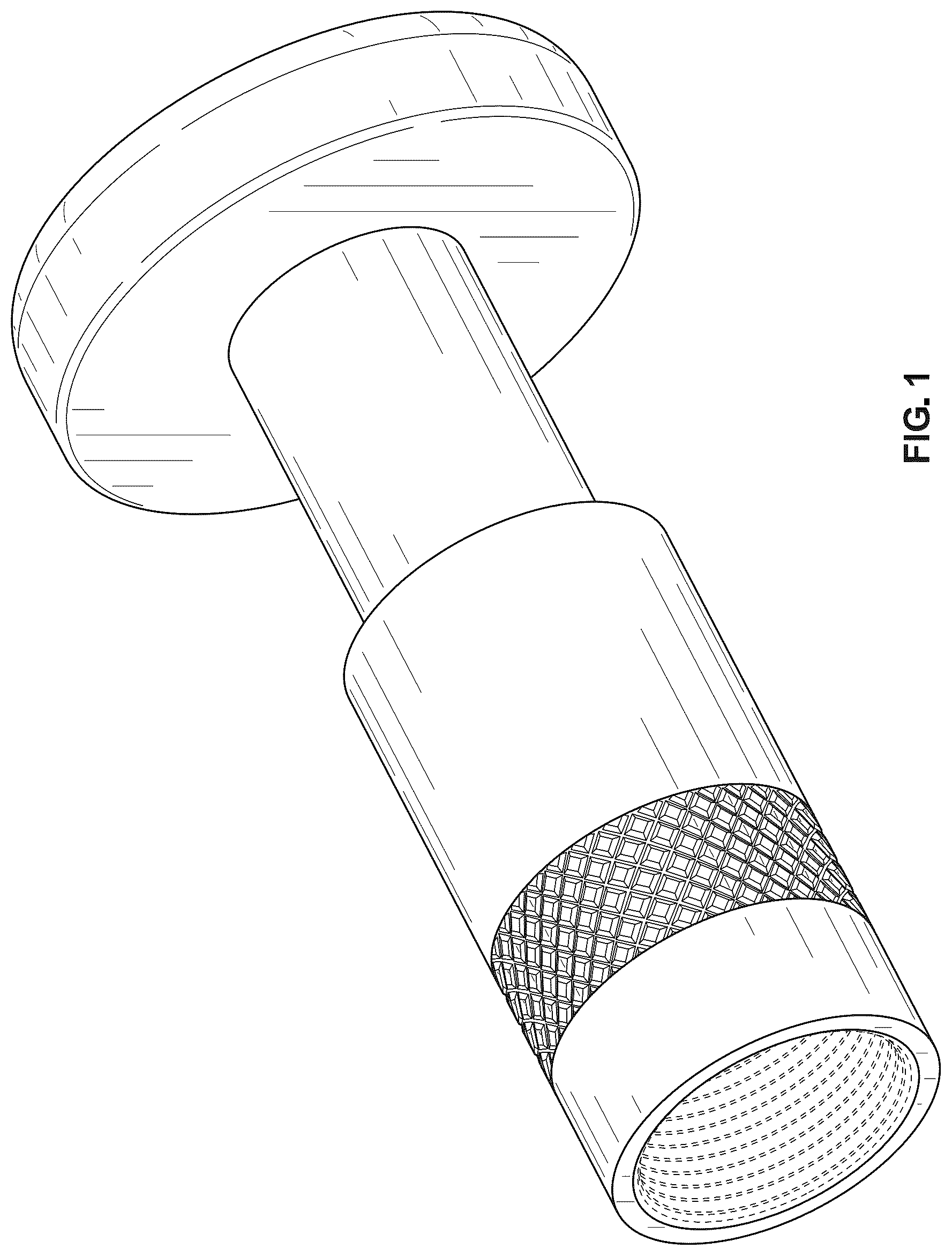Patent USD1125090 — Foot switch actuator extender — Figure 1