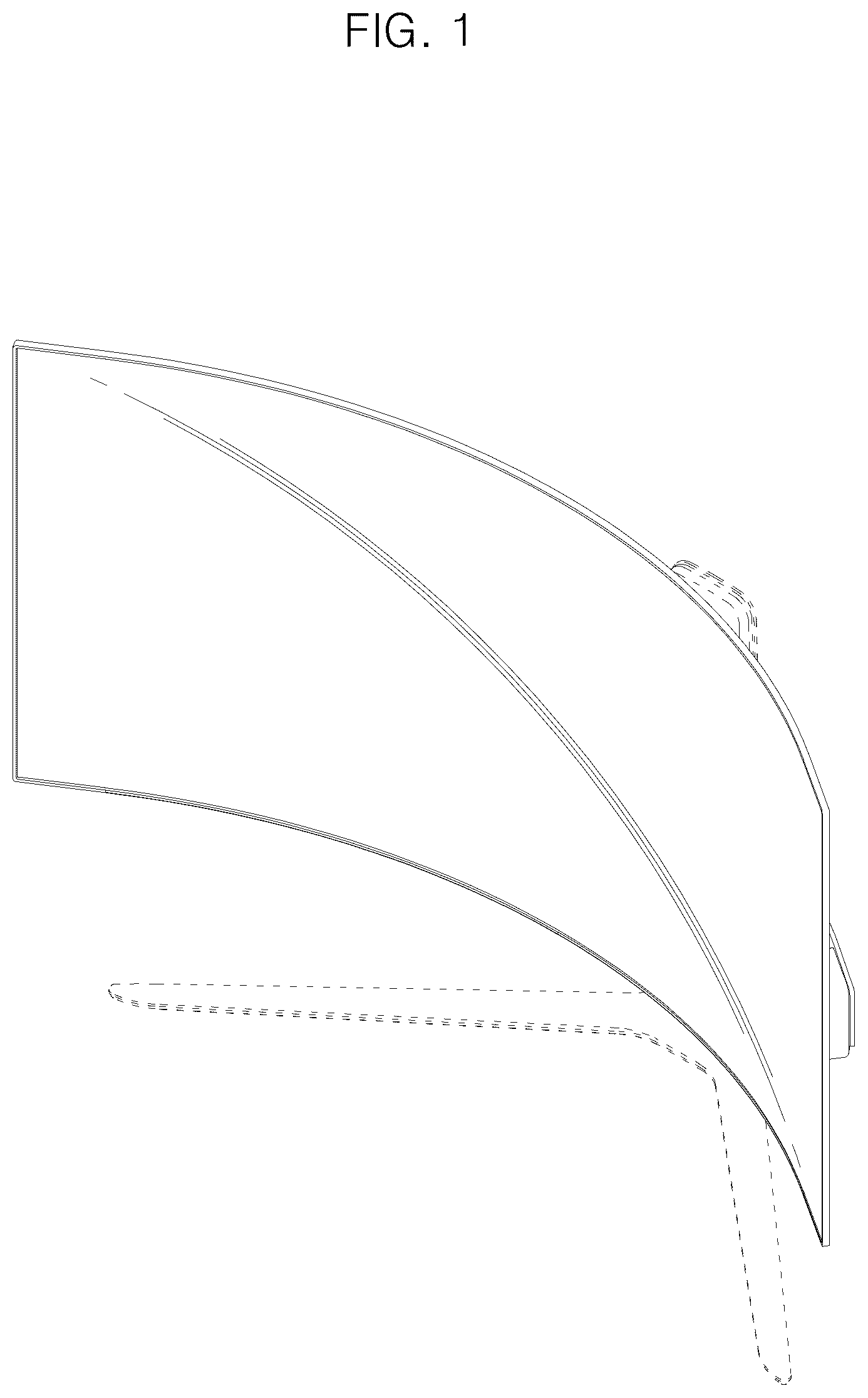 Patent USD1125100 — Computer monitor — Figure 1