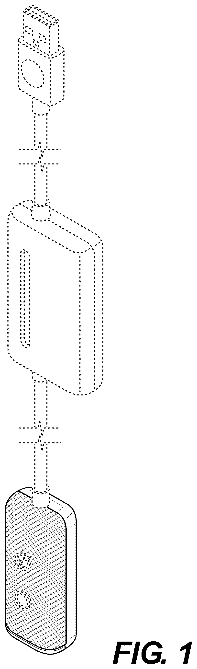 Patent USD1125111 — Portable input/output device — Figure 1