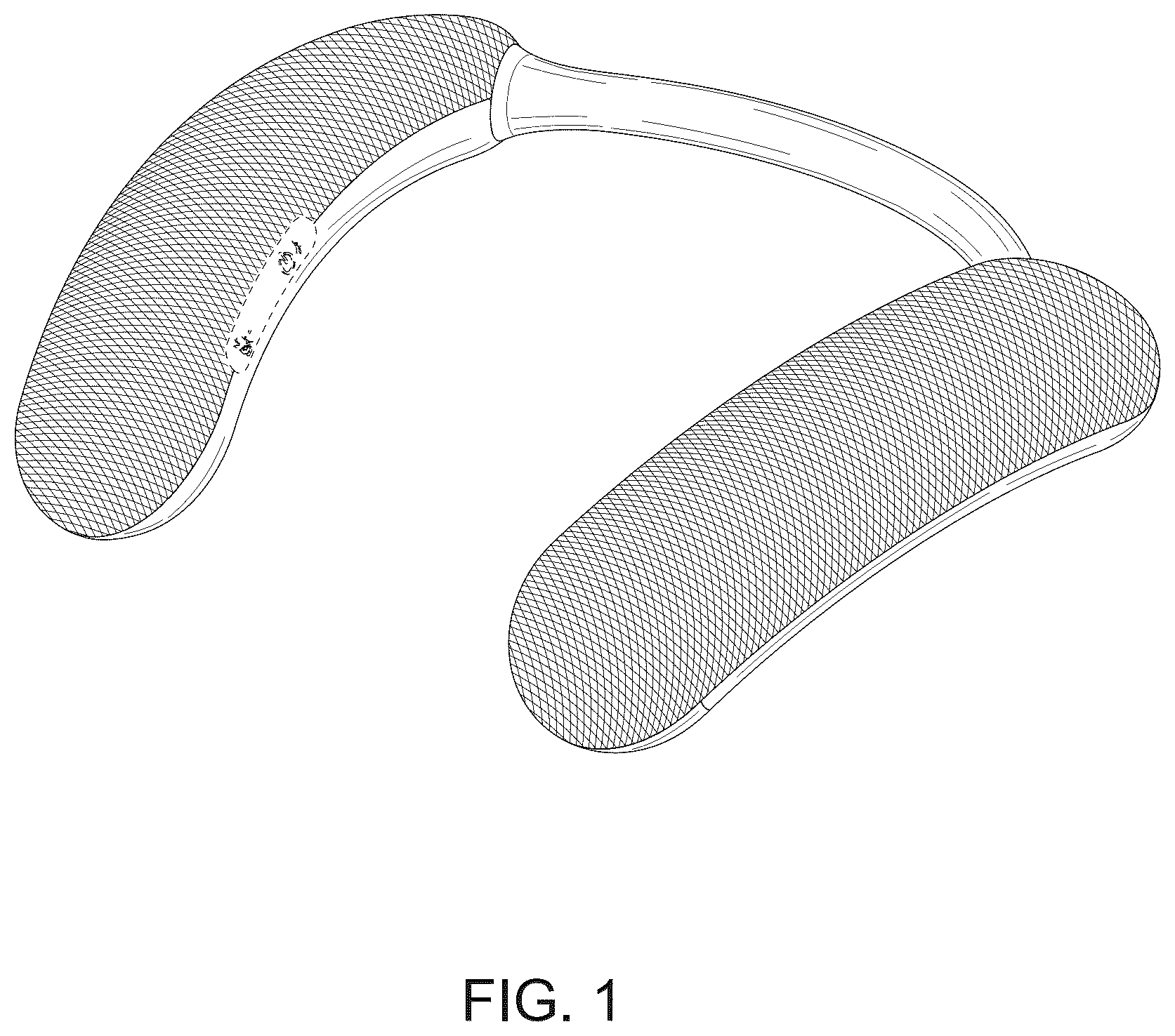 Patent USD1125113 Figure 1 – Wearable speaker