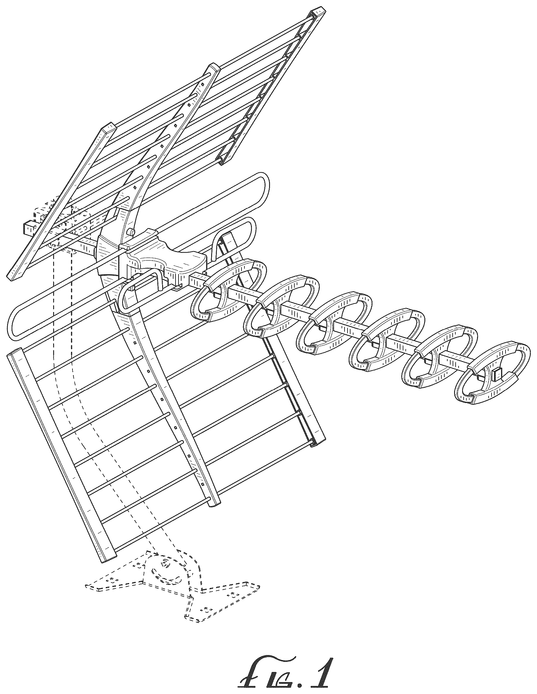 Patent USD1125129 Figure 1 – Antenna