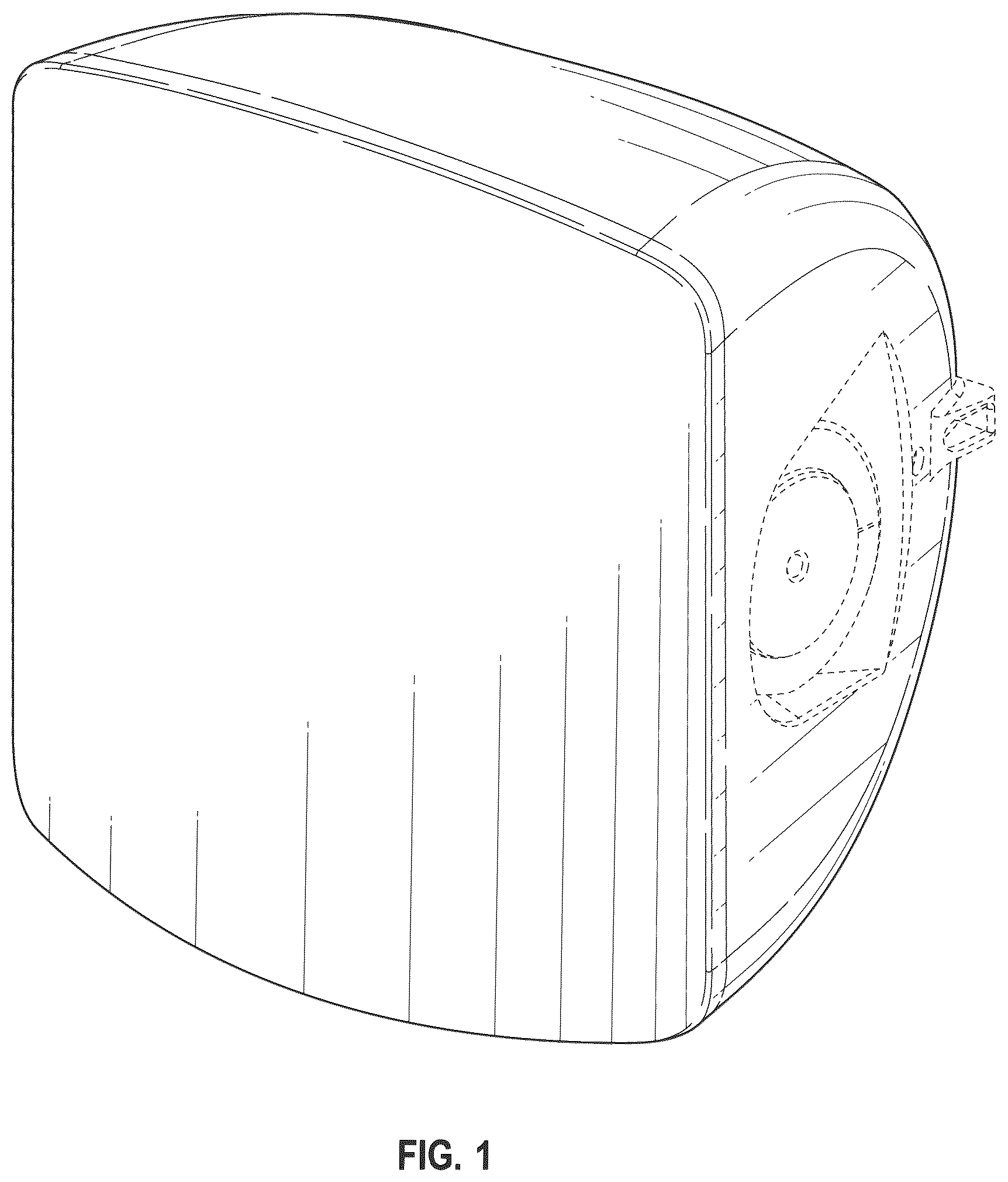 Patent USD1125132 Figure 1 – Access point antenna housing