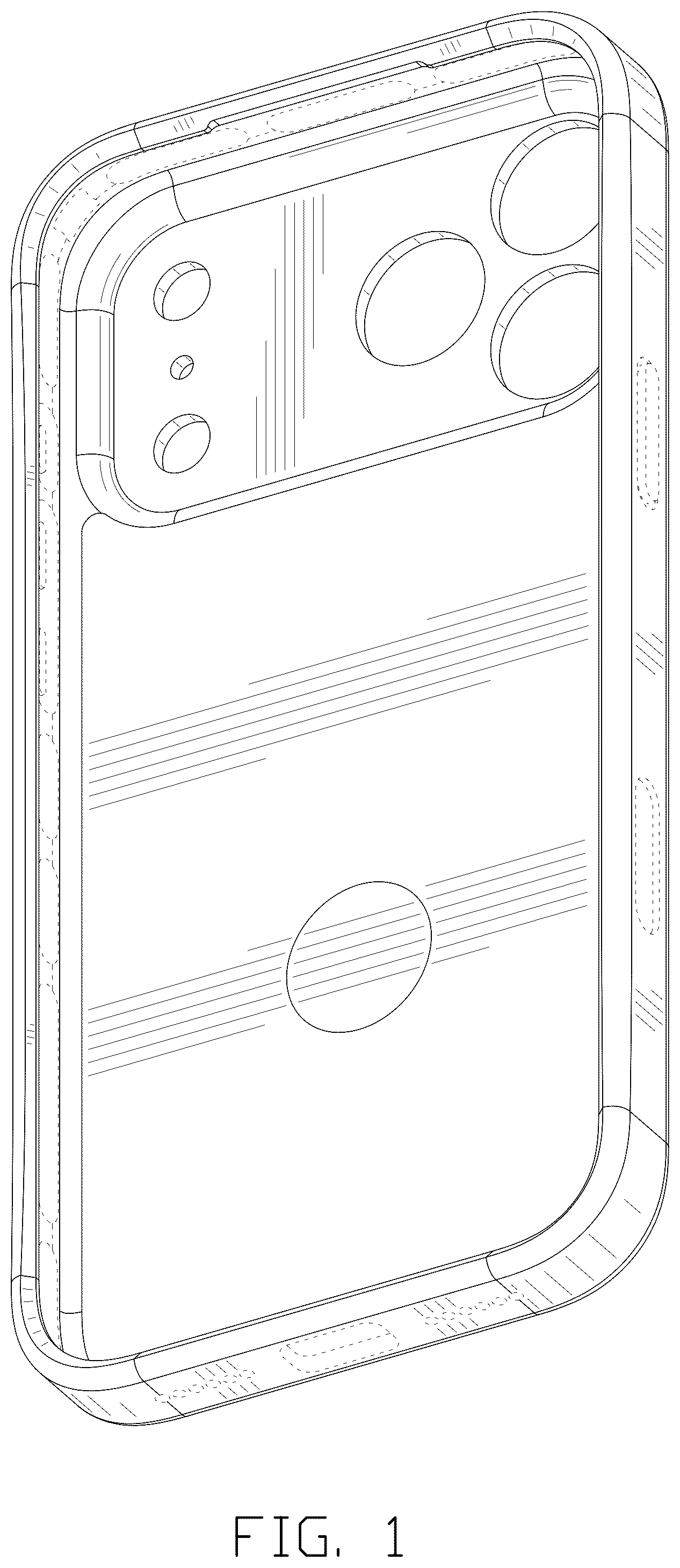Patent USD1125137 — Phone case — Figure 1