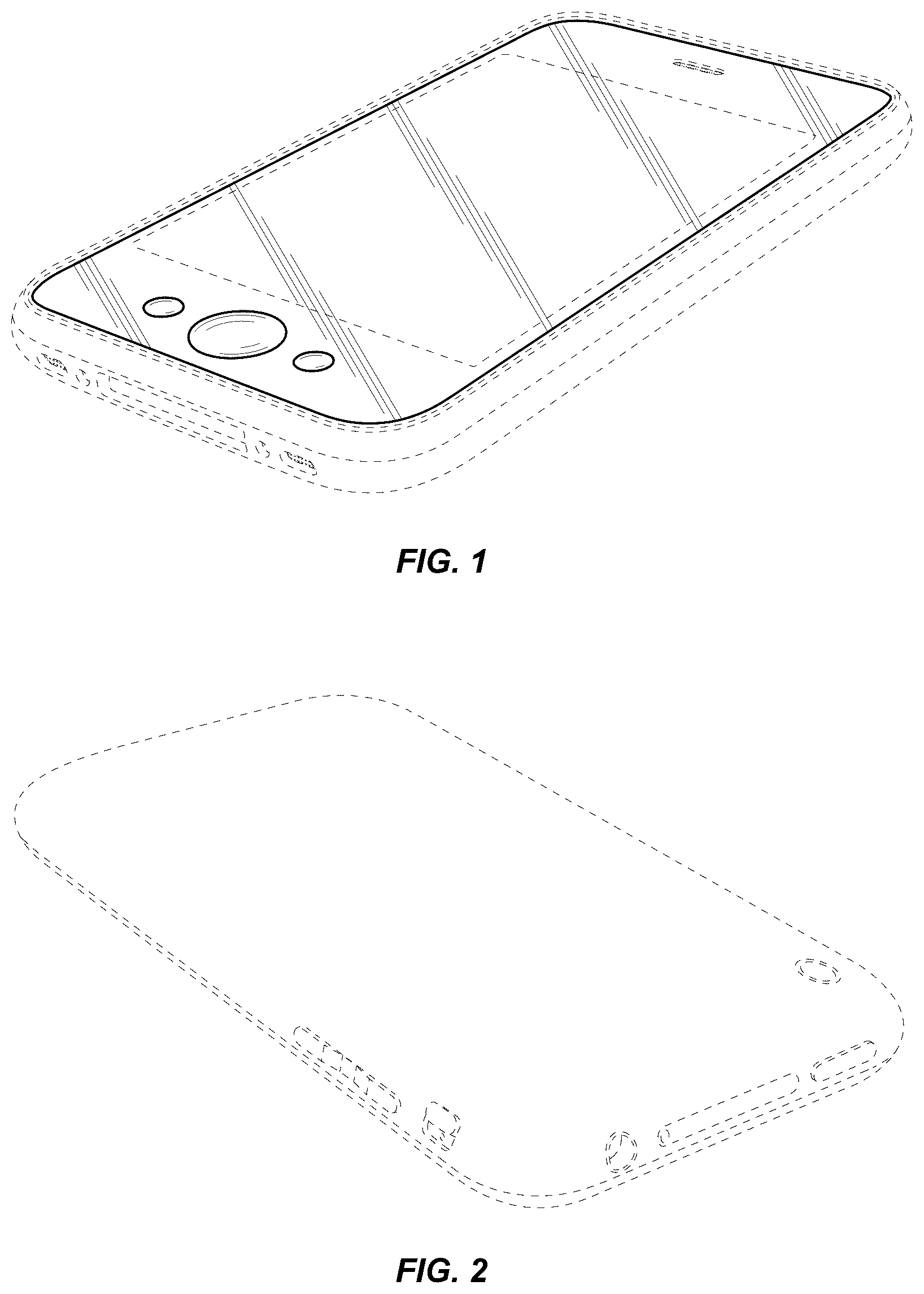 Patent USD1125154 Figure 1 – Electronic device
