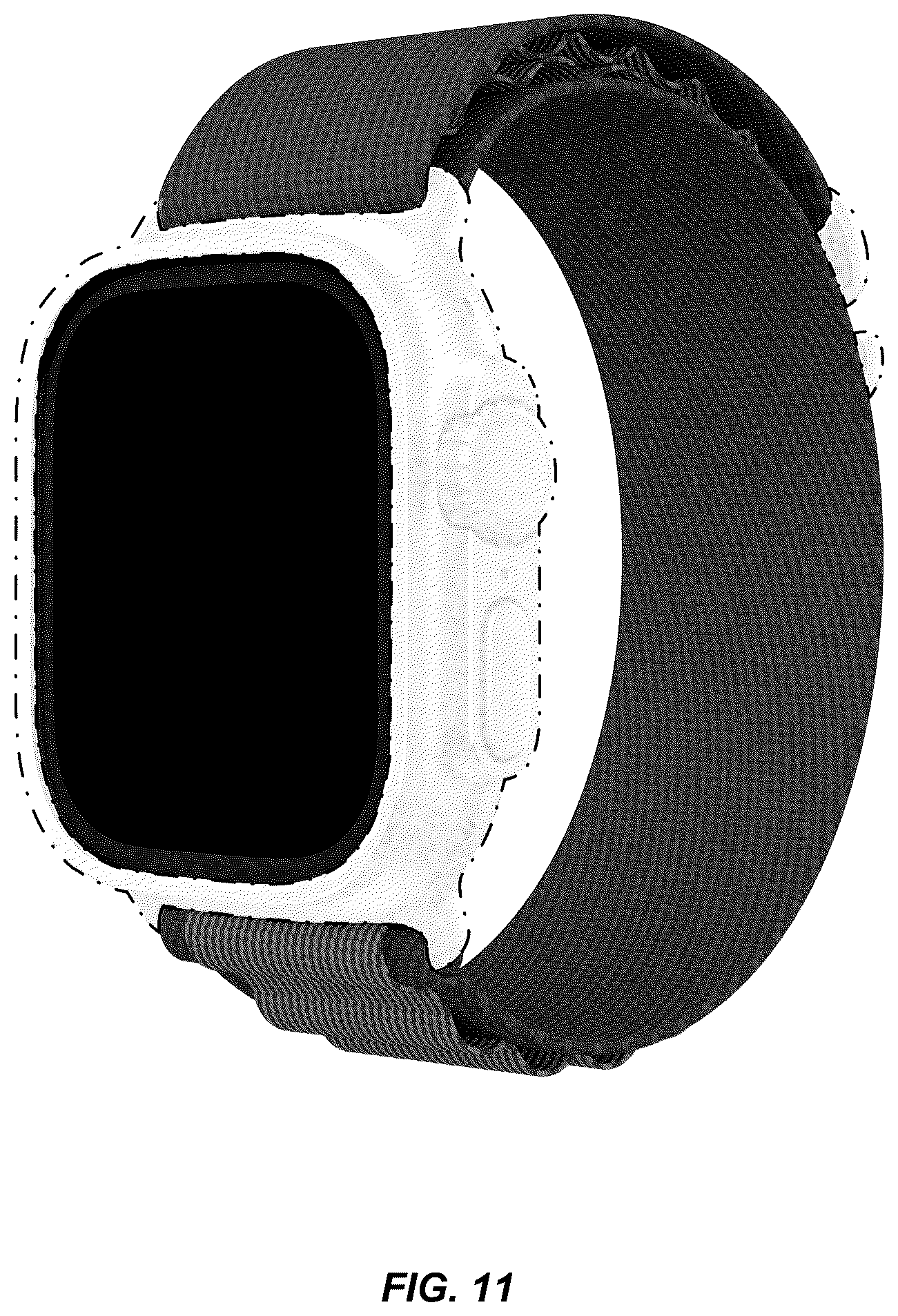 Patent USD1125156 Figure 11 – Wearable device