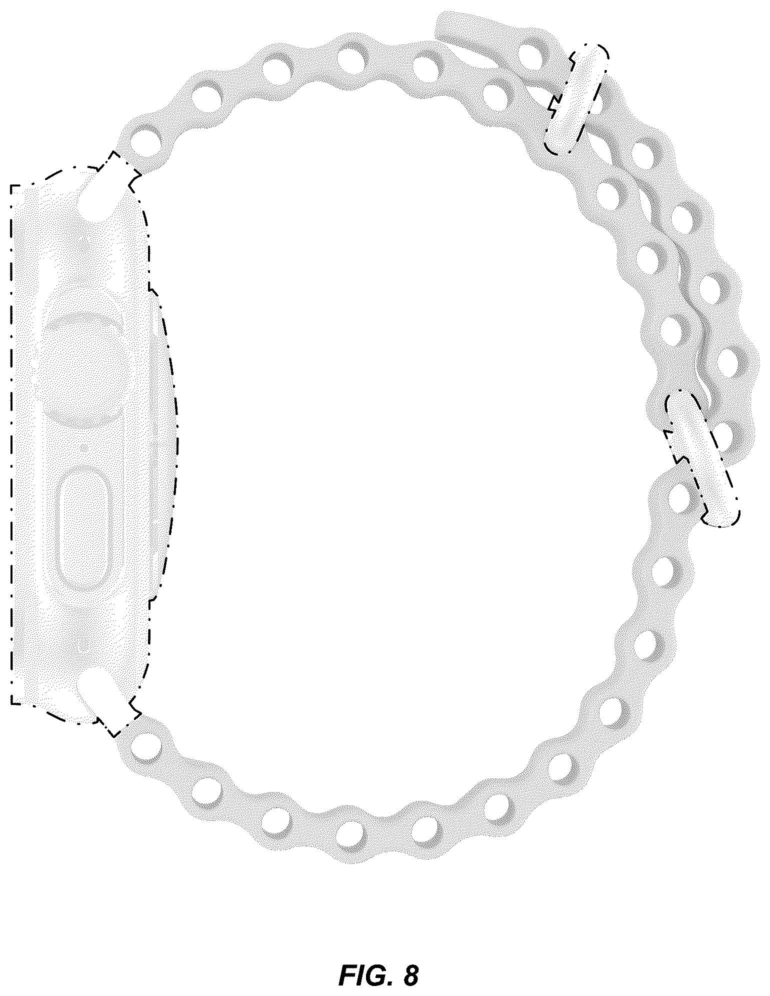 Patent USD1125157 Figure 8 – Wearable device
