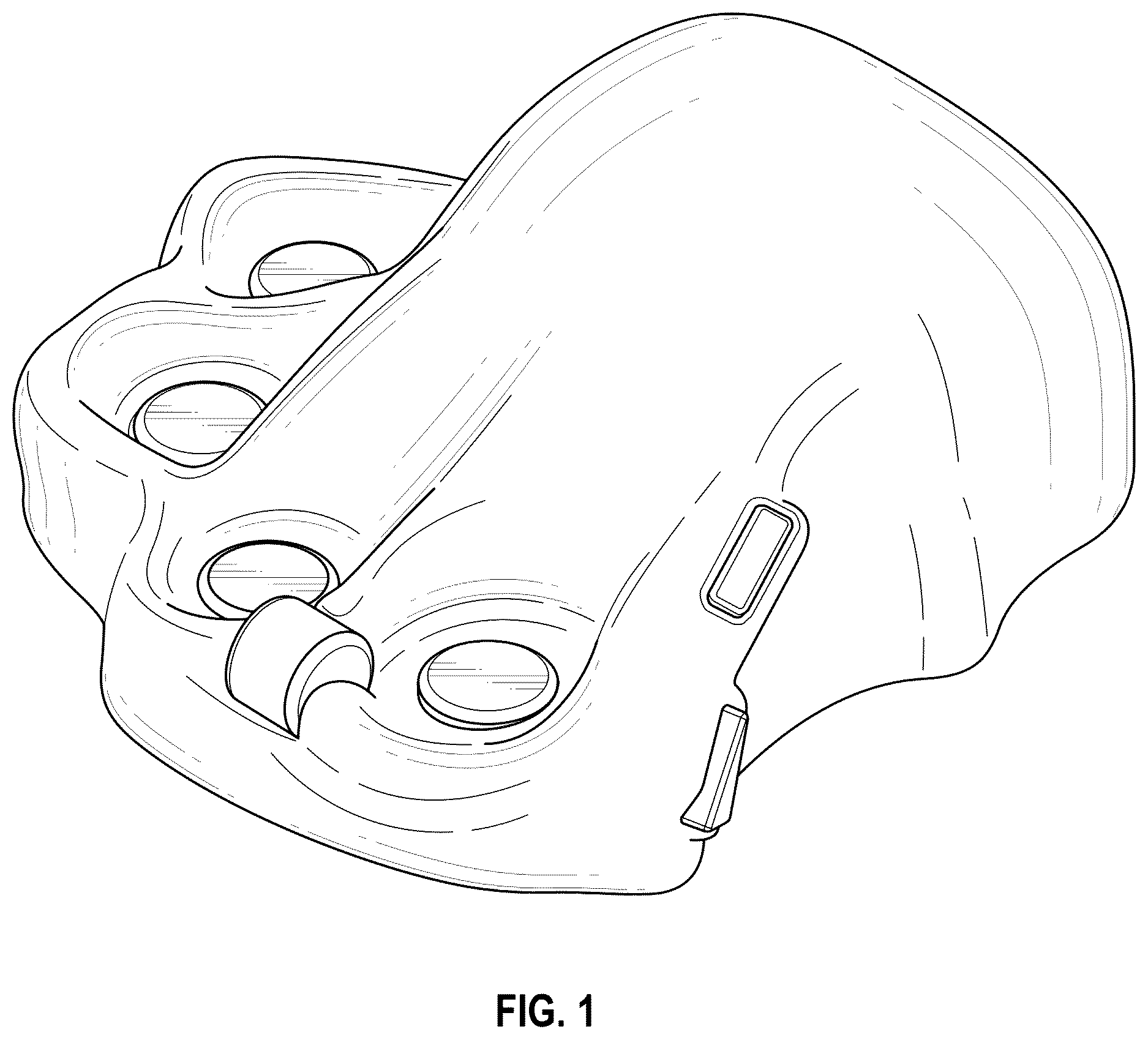 Patent USD1125167 — Multi-grip mouse — Figure 1
