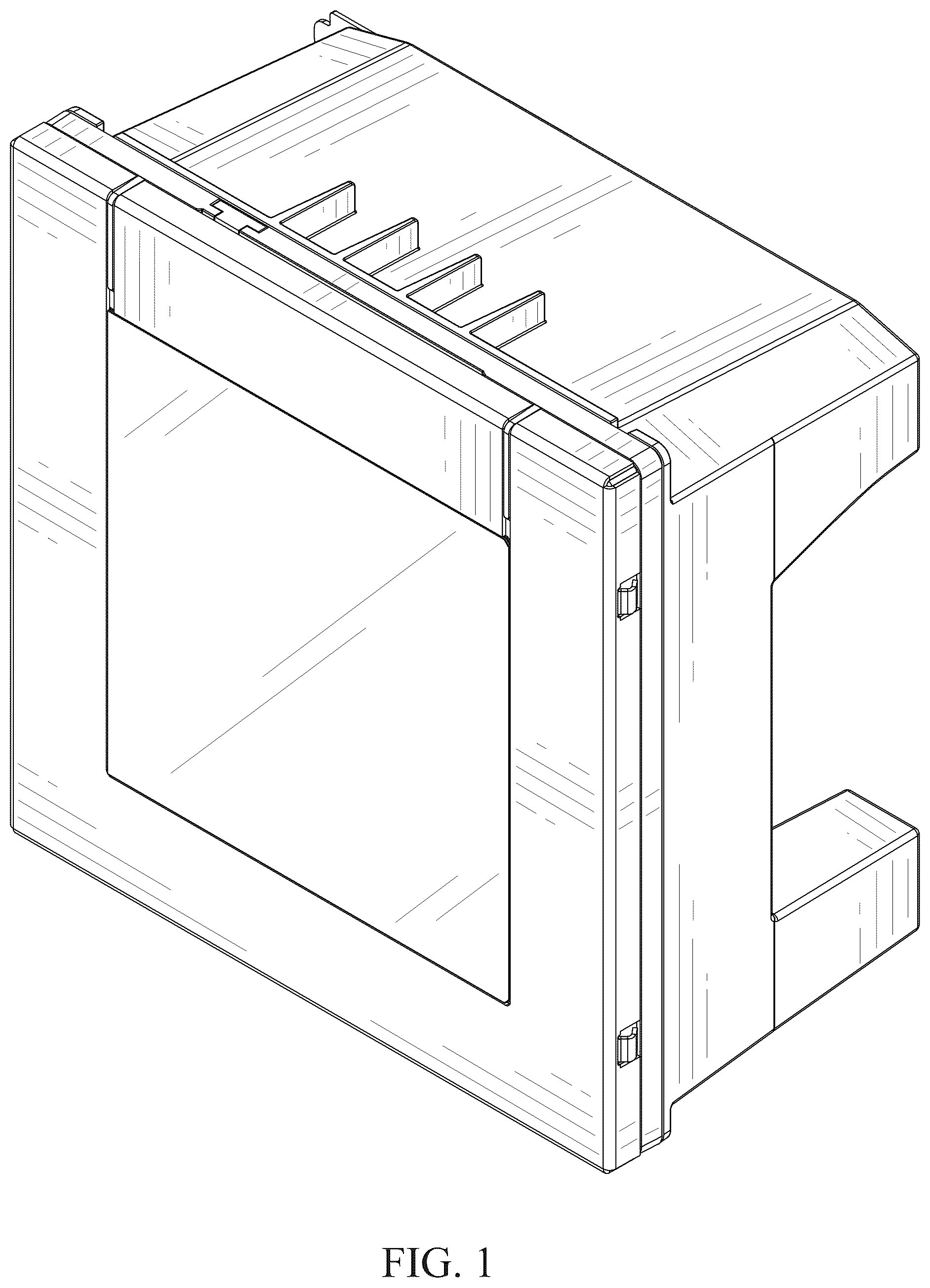 Patent USD1125169 Figure 1 – Single plane scanner