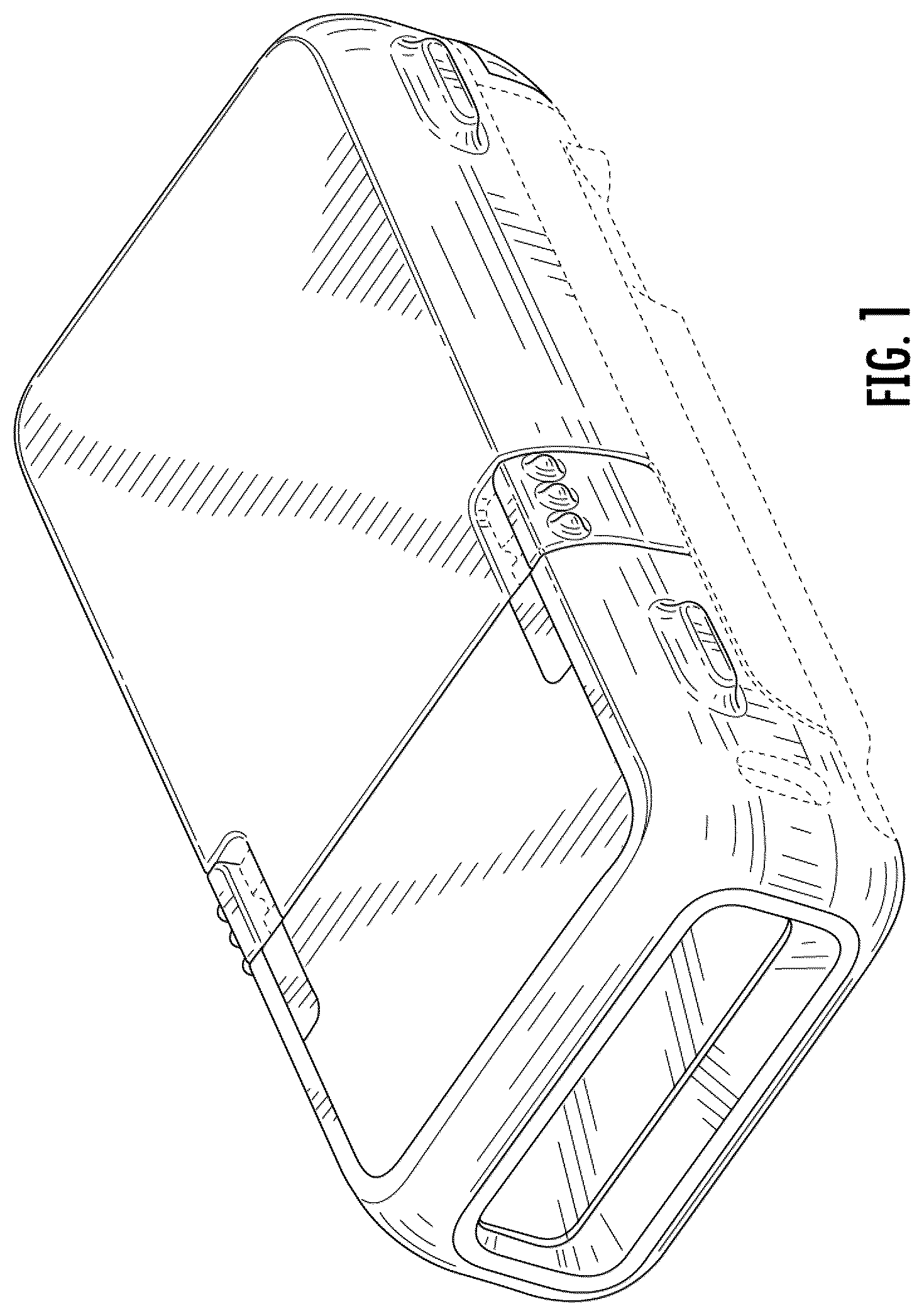 Patent USD1125171 — Barcode scanner — Figure 1