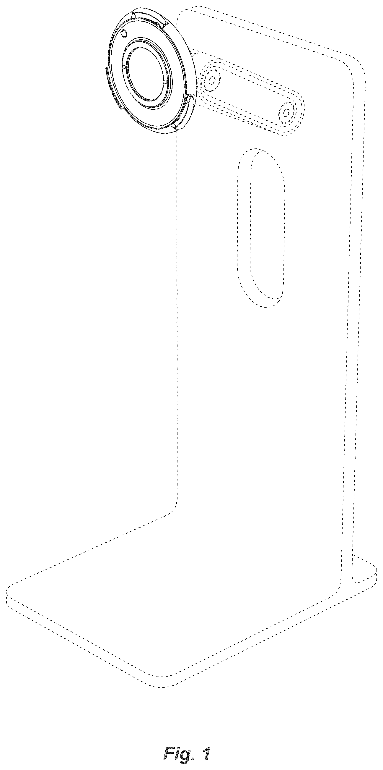Patent USD1125177 — Electronic device stand — Figure 1