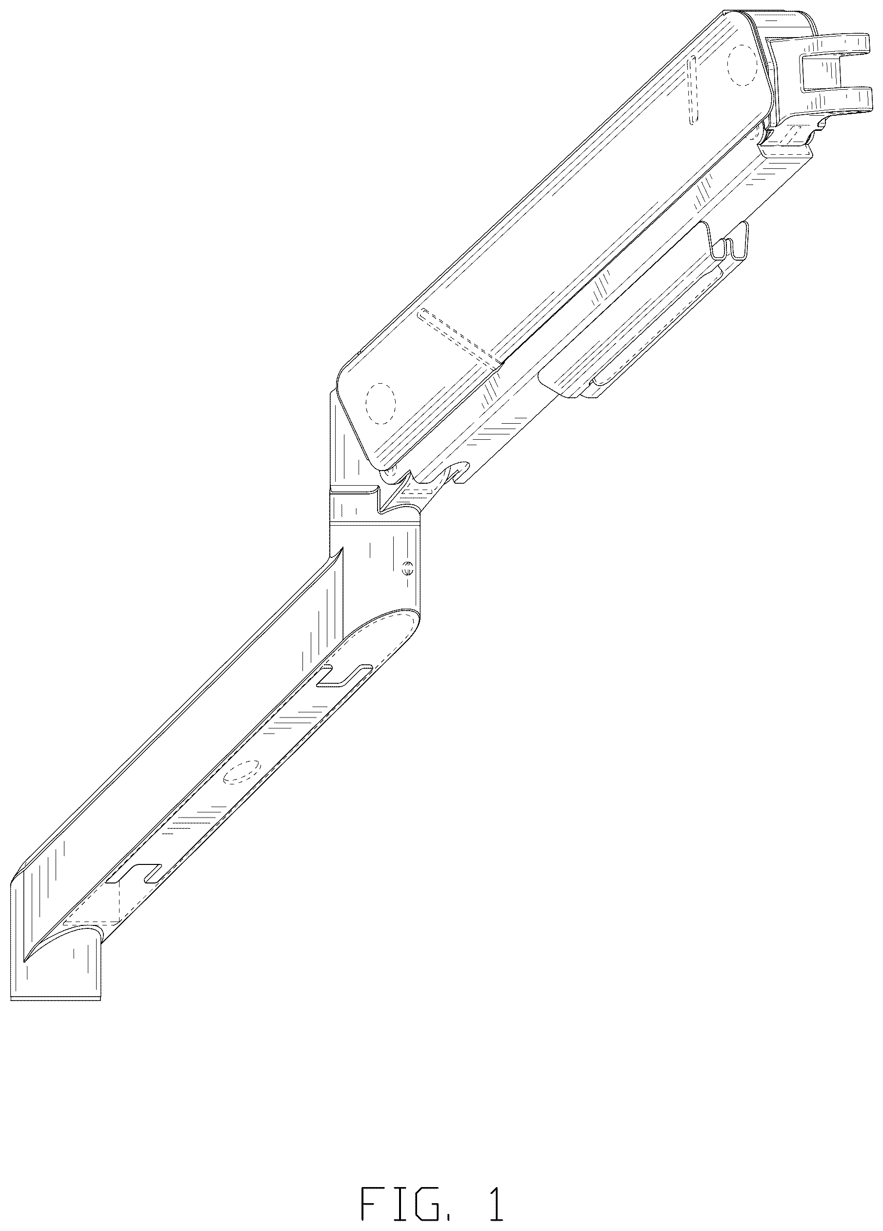 Patent USD1125179 — Monitor arm — Figure 1